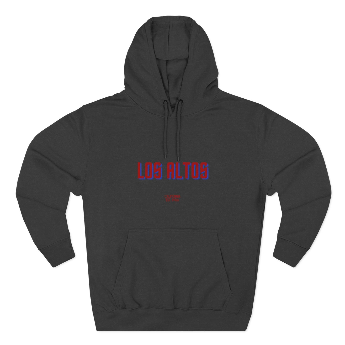 Los Altos Fleece Hoodie, Casual Sweatshirt, Cozy Layering Piece, Perfect Gift for All Occasions, Stylish Streetwear