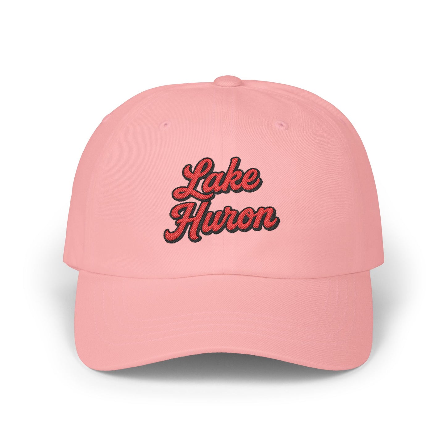 Lake Huron Stylish Dad Cap, Casual Summer Hat, Outdoor Accessory, Gift for Father's Day, Boating Trip Gear, Everyday Wear