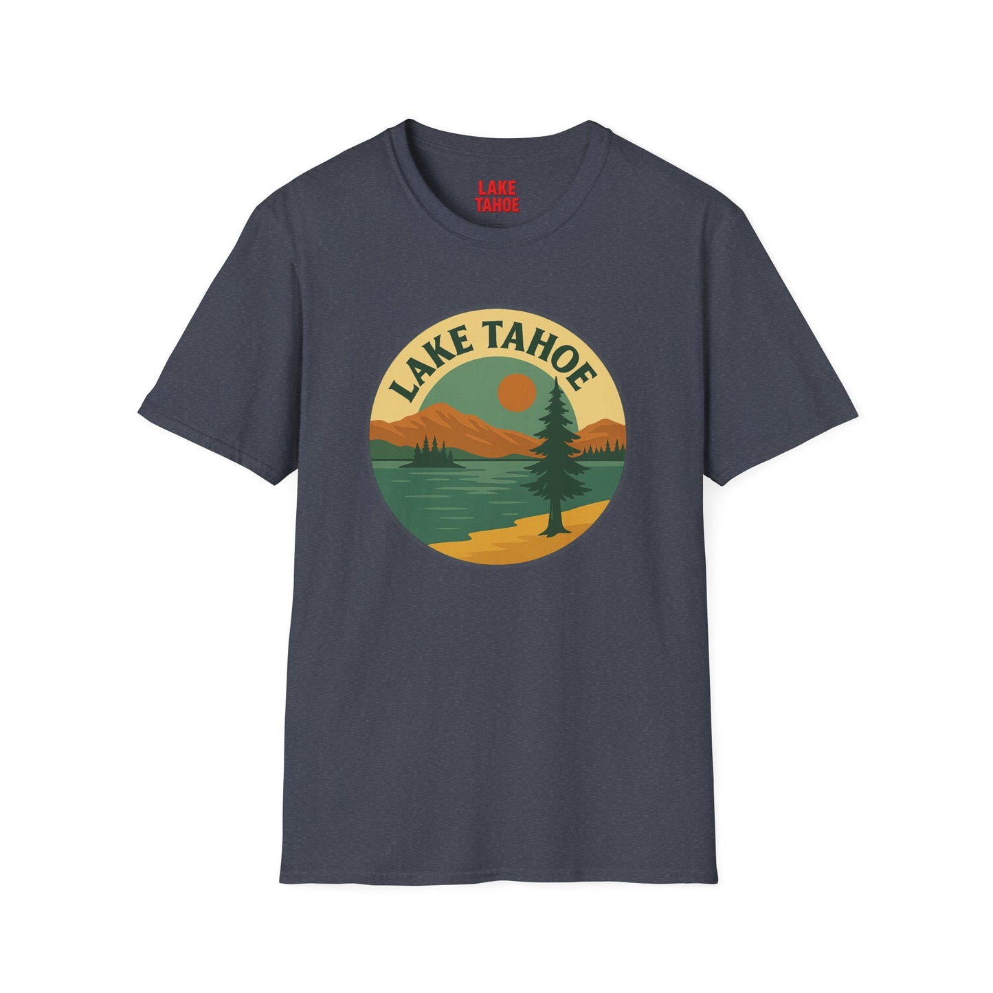Lake Tahoe Nature Unisex Softstyle T-Shirt | Eco-Friendly Gift, Outdoor Adventure Shirt, Nature Lover Tee, Vintage Lake Apparel, [...]