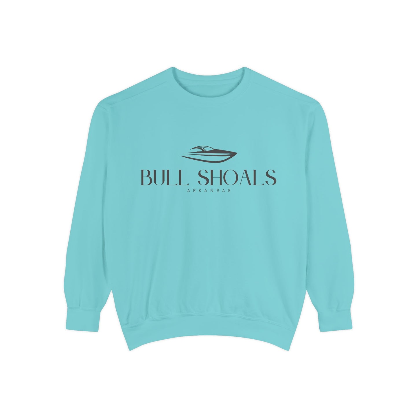 Bull Shoals Chill Vibes Sweatshirt - Unisex Garment-Dyed Style, Perfect for Lounging