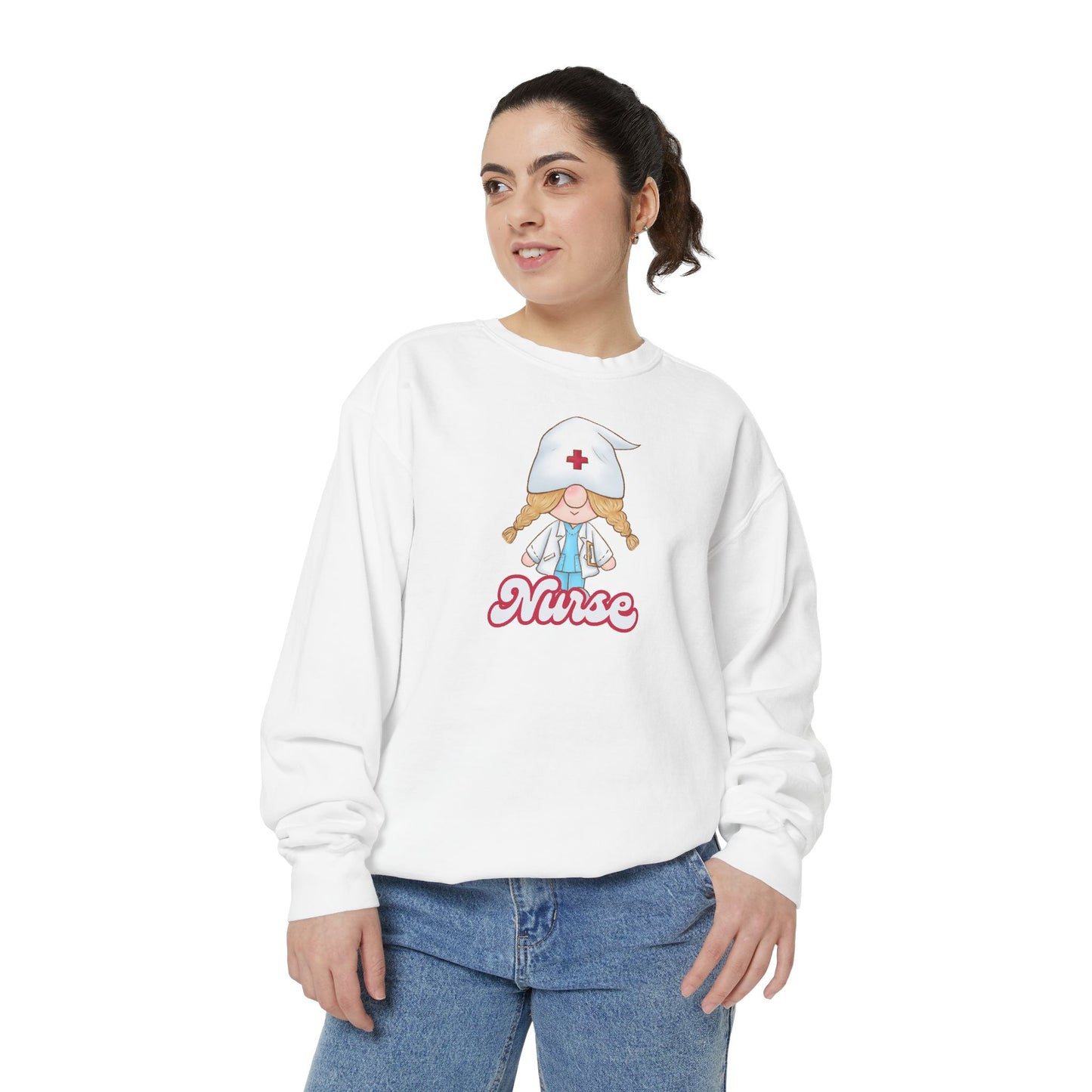 Nurse Sweatshirt, Cozy Gift for Healthcare Workers, Nurse Appreciation, Unique Nurse Shirt, Comfy Hospital Wear, Medical Professional