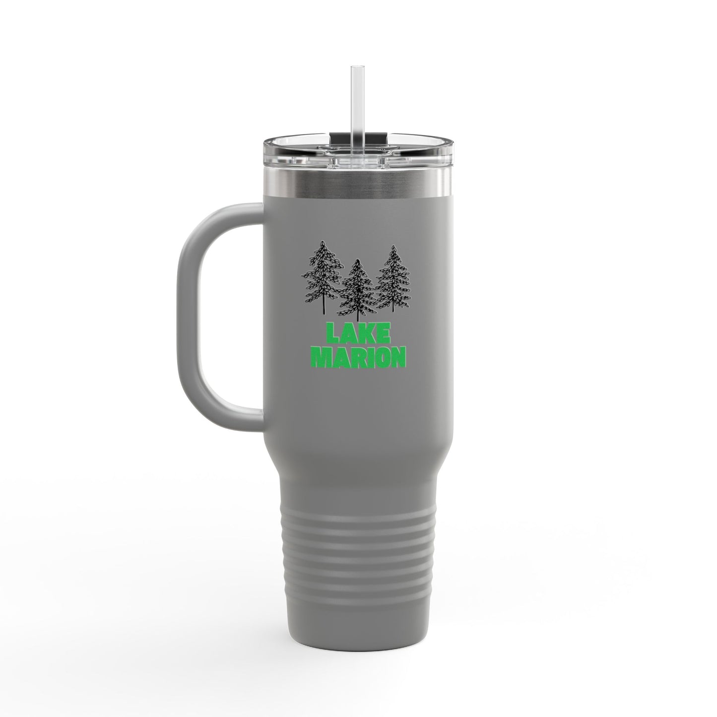 Lake Marion Insulated Travel Mug, 40oz - Perfect for Camping, Road Trips, Gifts, Outdoor Adventures, Summer Fun