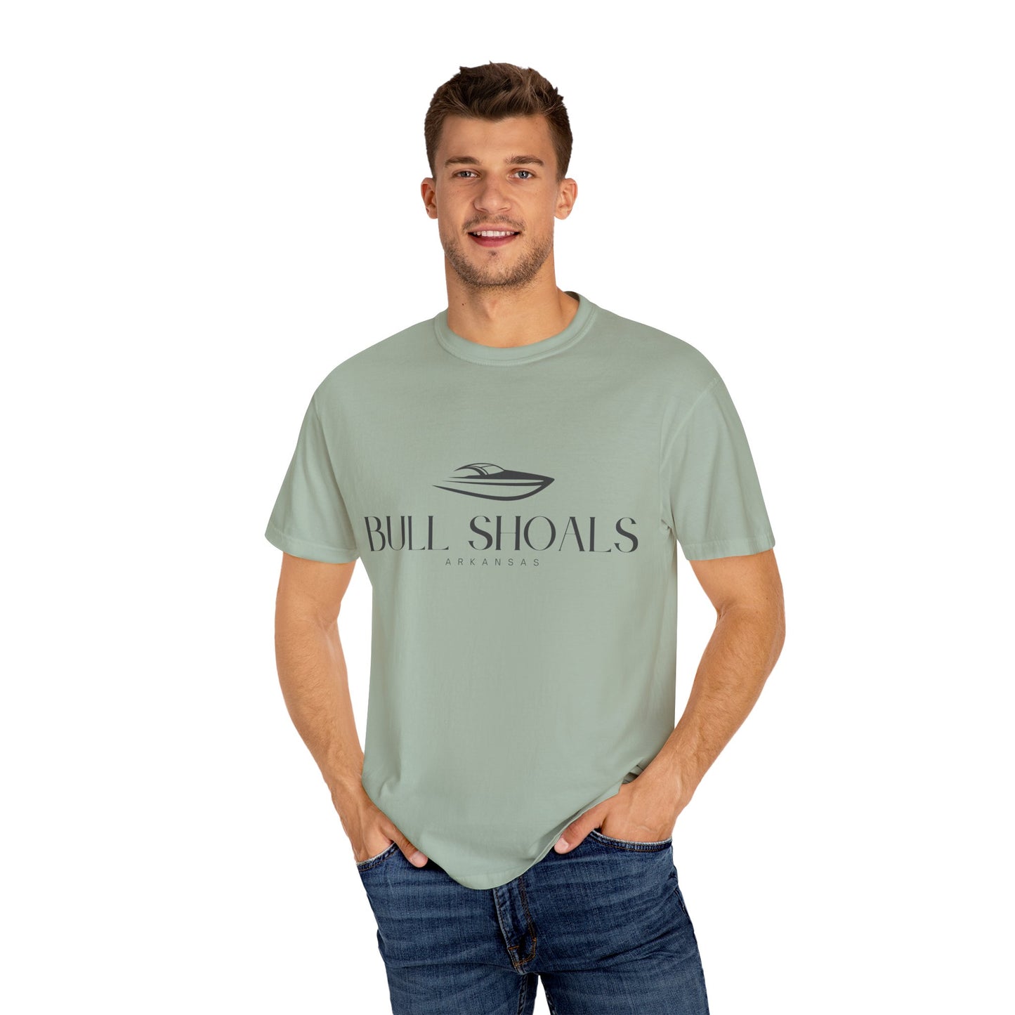 Bull Shoals Chill Vibes Tee - Unisex Garment-Dyed T-shirt for Autumn Lovers, Casual Wear, Gifts for Him/Her