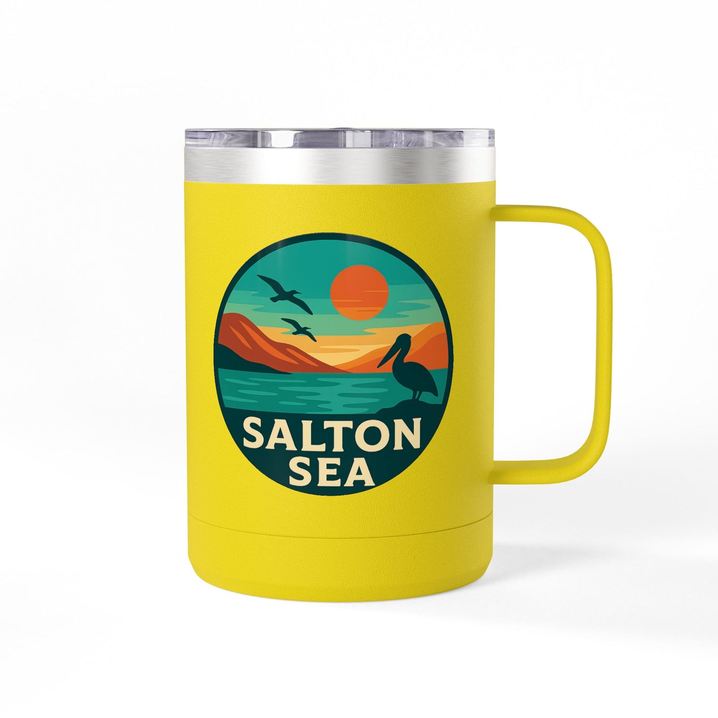Salton Sea Coffee Mug Tumbler, 15oz