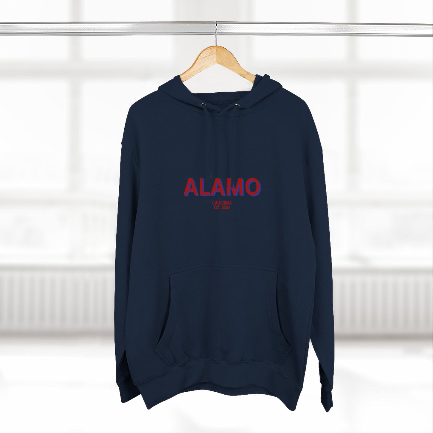 Alamo Fleece Hoodie, Casual Sweatshirt, Cozy Layering Piece, Perfect Gift for All Occasions, Stylish Streetwear