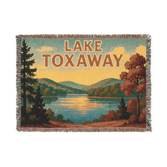 Lake Toxaway Woven Blanket