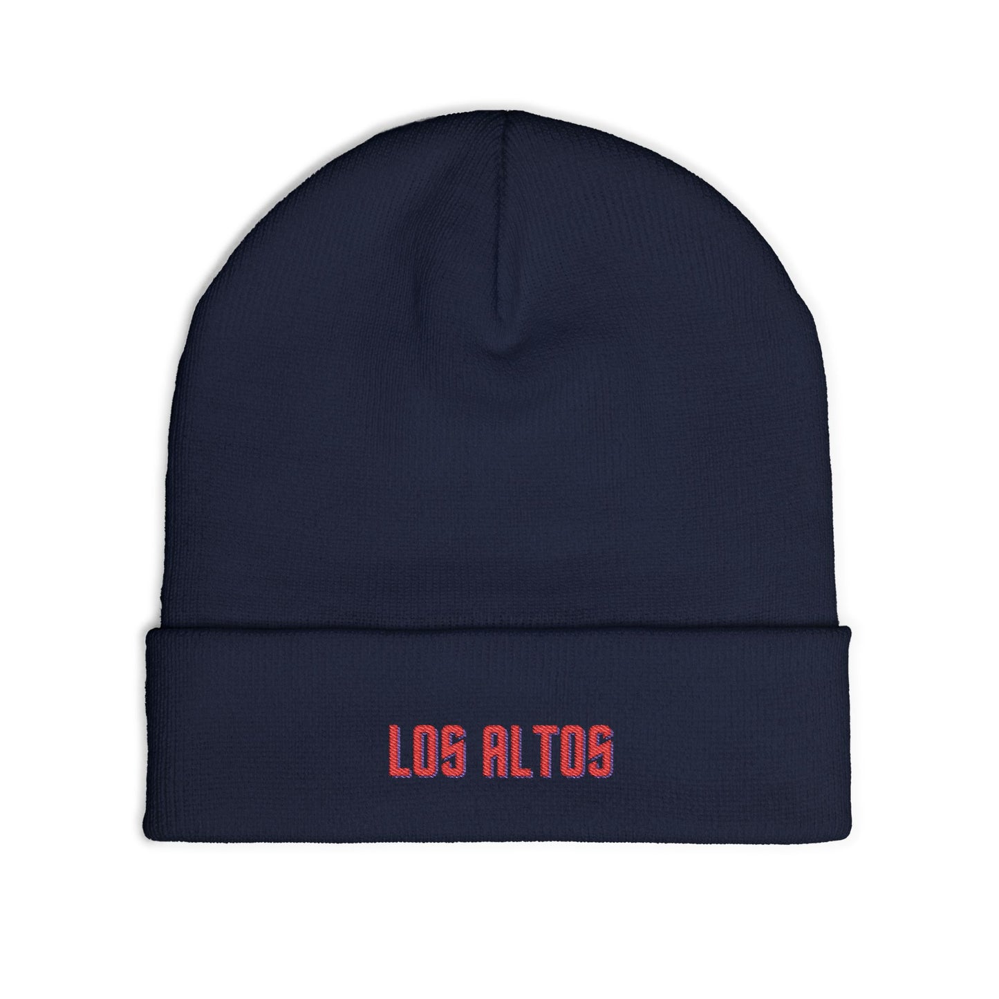 Los Altos Cozy Custom Knit Beanie - Personalized Hat, Winter Accessory, Gifts for Him, Her, Stylish Warmth