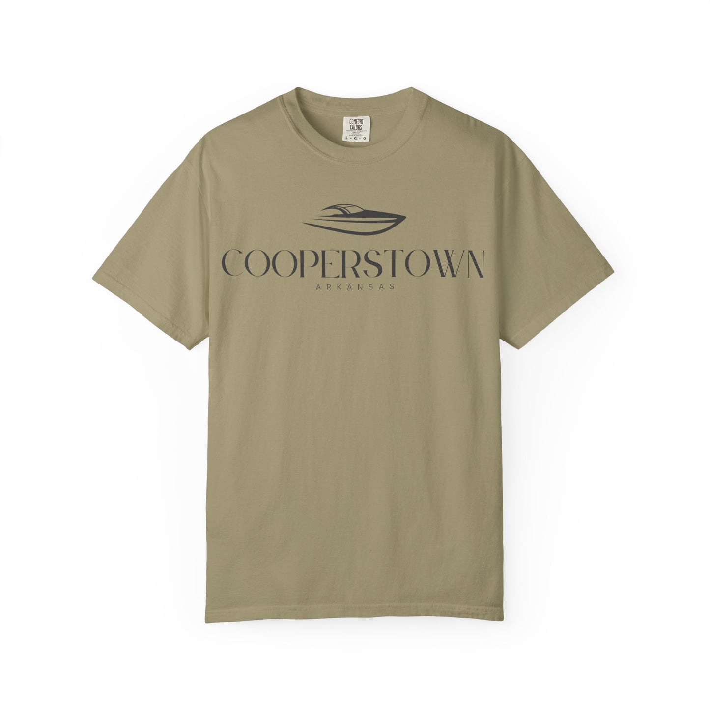 Cooperstown Chill Vibes Tee - Unisex Garment-Dyed T-shirt for Autumn Lovers, Casual Wear, Gifts for Him/Her
