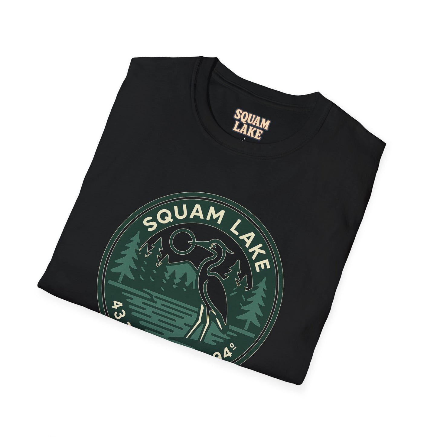 Squam Lake Nature Unisex Softstyle T-Shirt | Eco-Friendly Gift, Outdoor Adventure Shirt, Nature Lover Tee, Vintage Lake Apparel, [...]