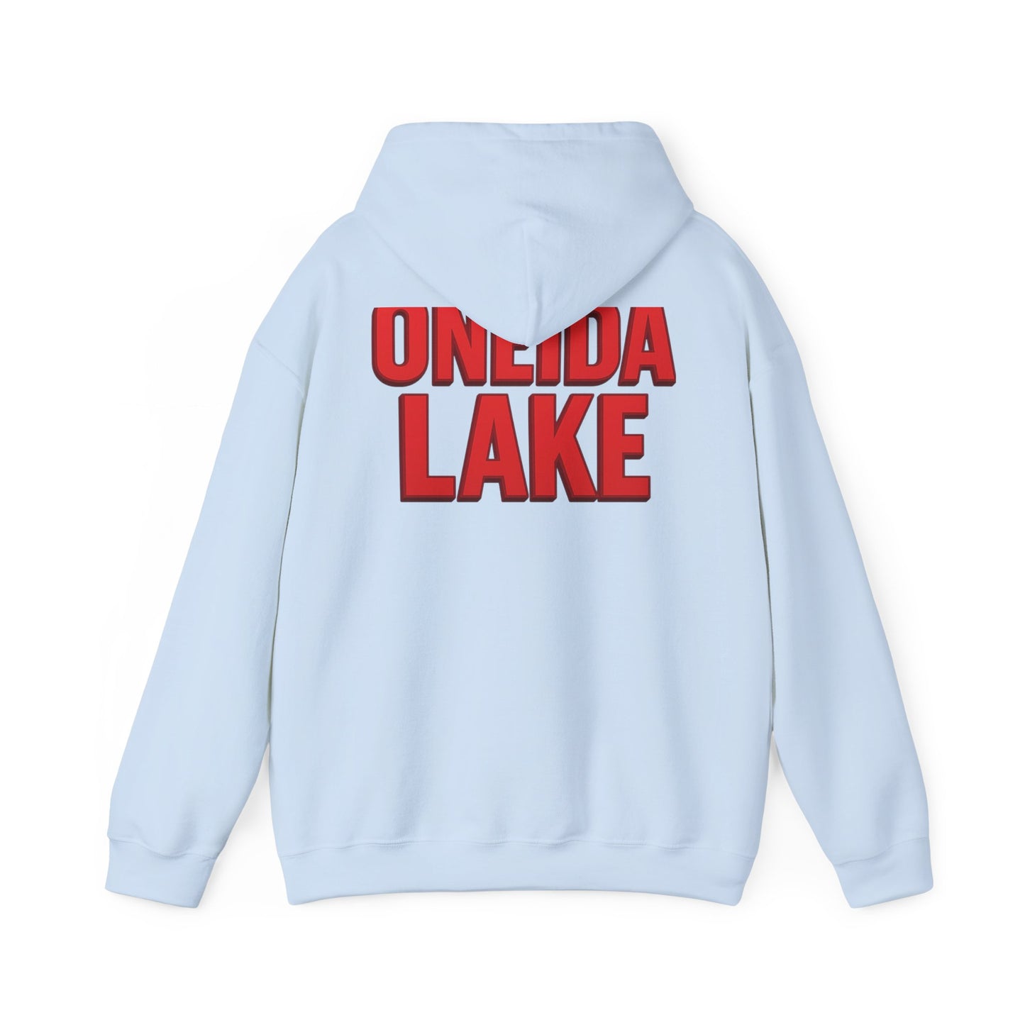 Oneida Lake Hoodie, Cozy Casual Wear, Unisex Sweatshirt, Lake Lover Gift, Outdoor Adventure Apparel, Summer Retreat Fashion