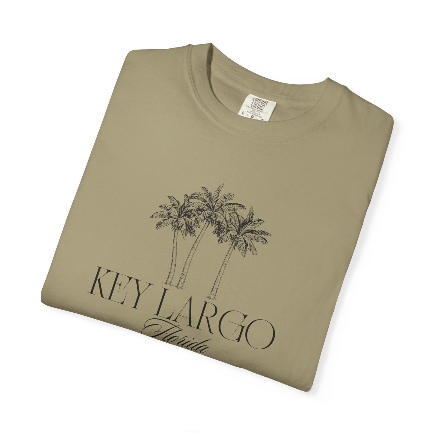 Key Largo Vibes, Unisex T-shirt, Casual Tee, Travel Souvenir, Vacation Top