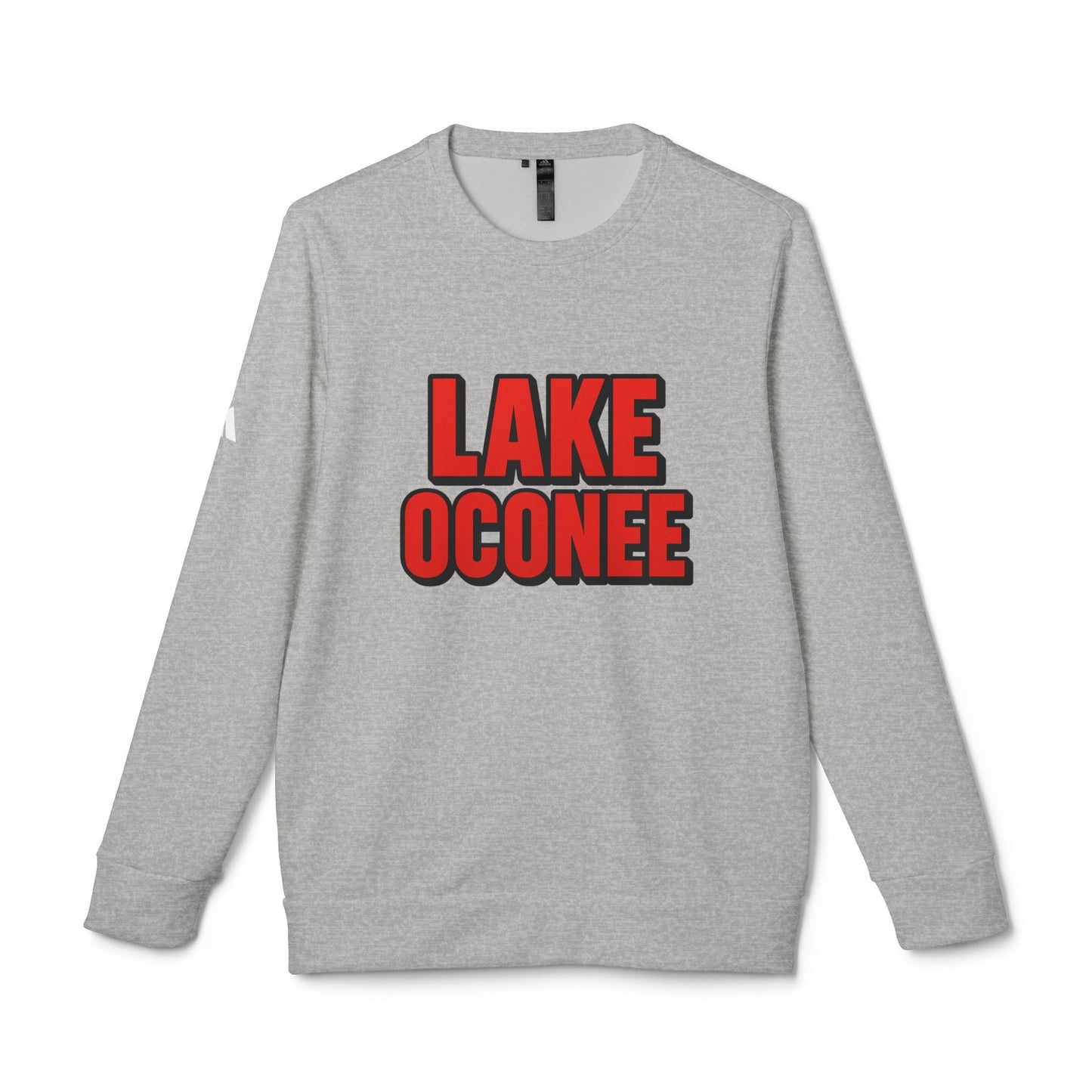 Lake Oconee Fleece Sweatshirt, Cozy Crewneck, Unisex Athletic Apparel, Perfect Gift for Travelers, Lake Lovers, Casual Outfit