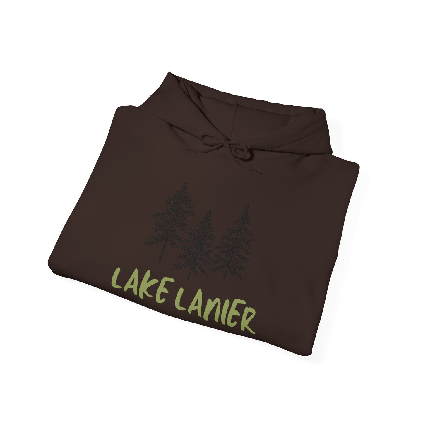 Lake Lanier Hoodie, Cozy Unisex Sweatshirt, Nature Lover Gift, Lake House Apparel, Perfect for Outdoors, Summer Vibes, Travel Wear