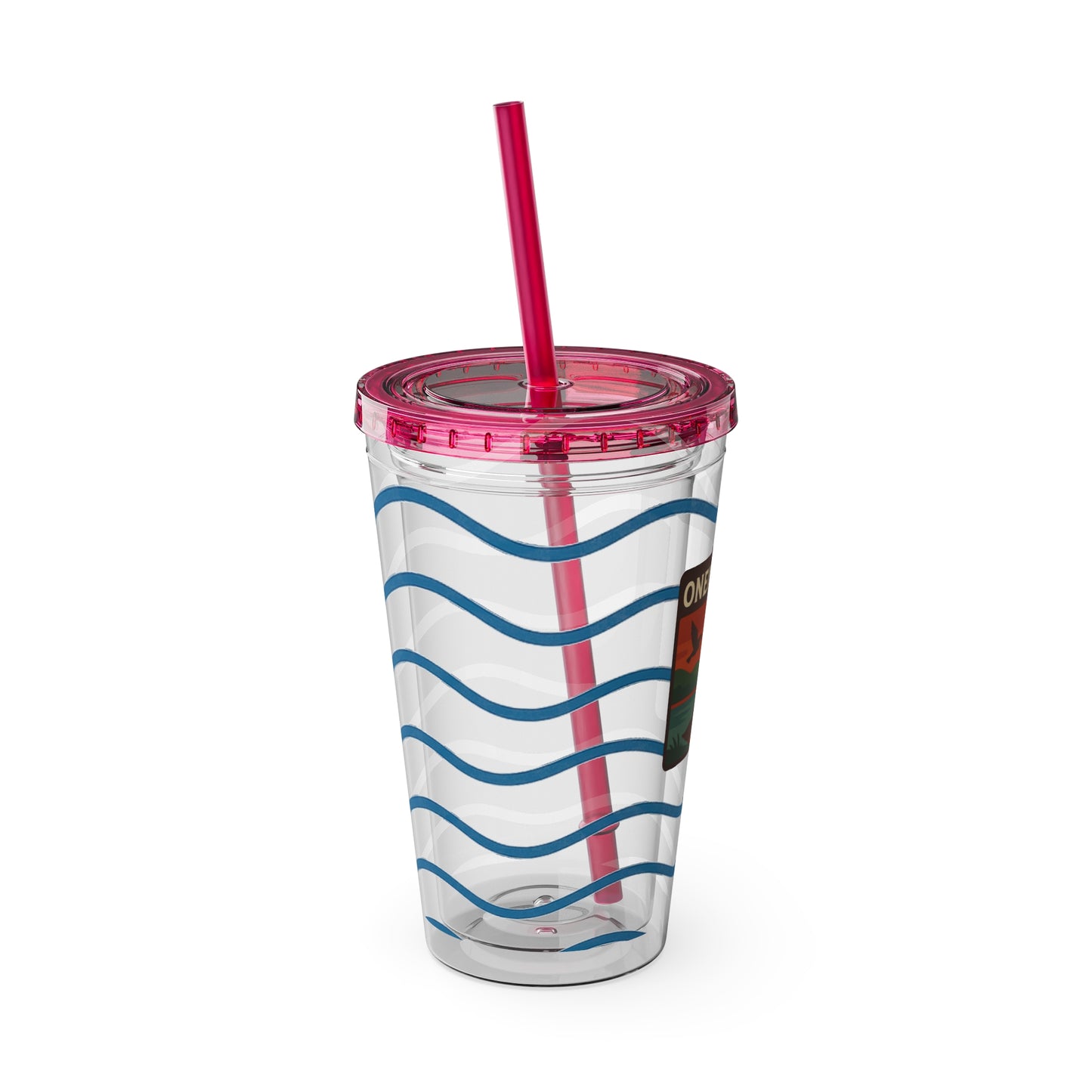 Oneida Lake Sunsplash Tumbler, 16oz Clear Drink Cup for Outdoor Adventures, Customizable Travel Mug, Perfect for Summer Fun, Eco-Friendly Beverage [...]