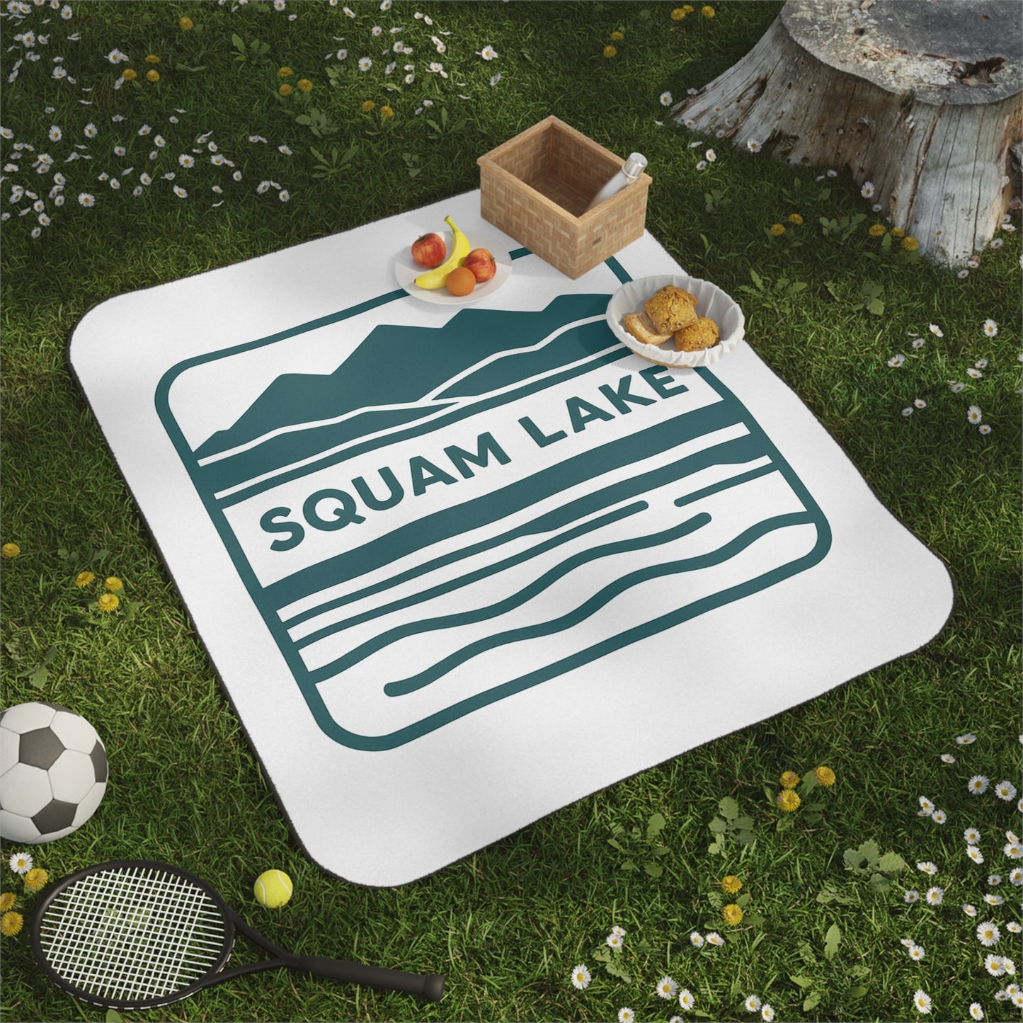 Squam Lake Picnic Blanket