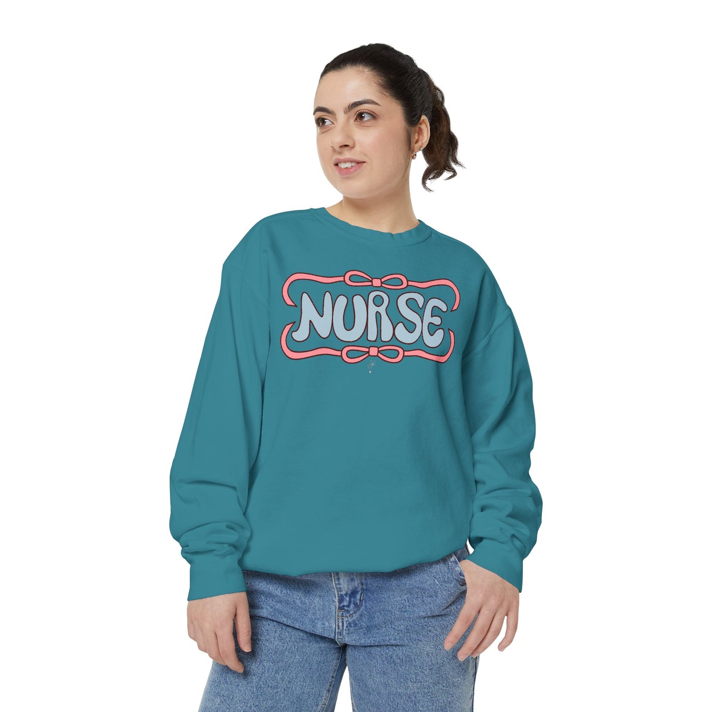 Nurse Pride Unisex Sweatshirt | Cozy Gift for Healthcare Workers, Cute Nurse Apparel, Casual Wear, Soft Pullover, Appreciation Gift