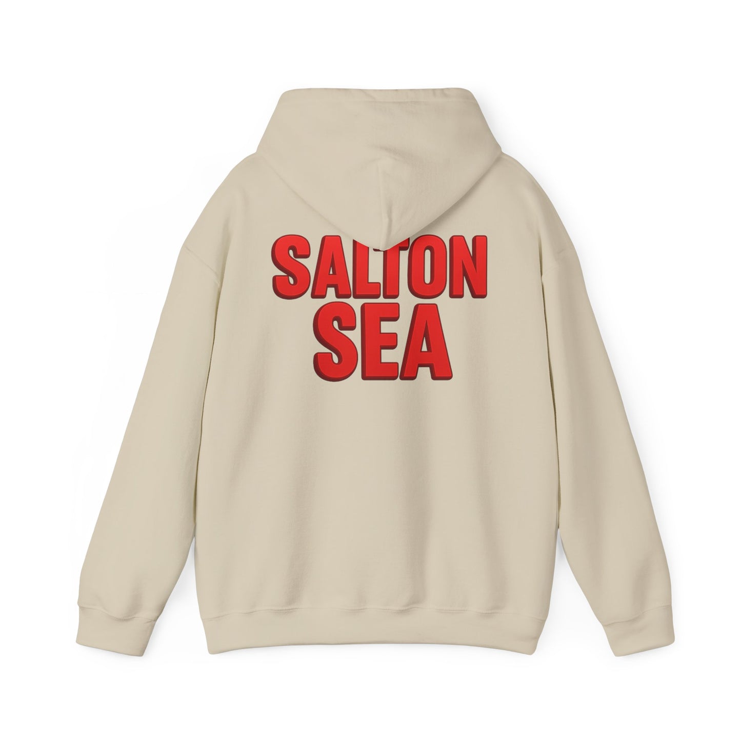 Salton Sea Hoodie, Cozy Casual Wear, Unisex Sweatshirt, Lake Lover Gift, Outdoor Adventure Apparel, Summer Retreat Fashion