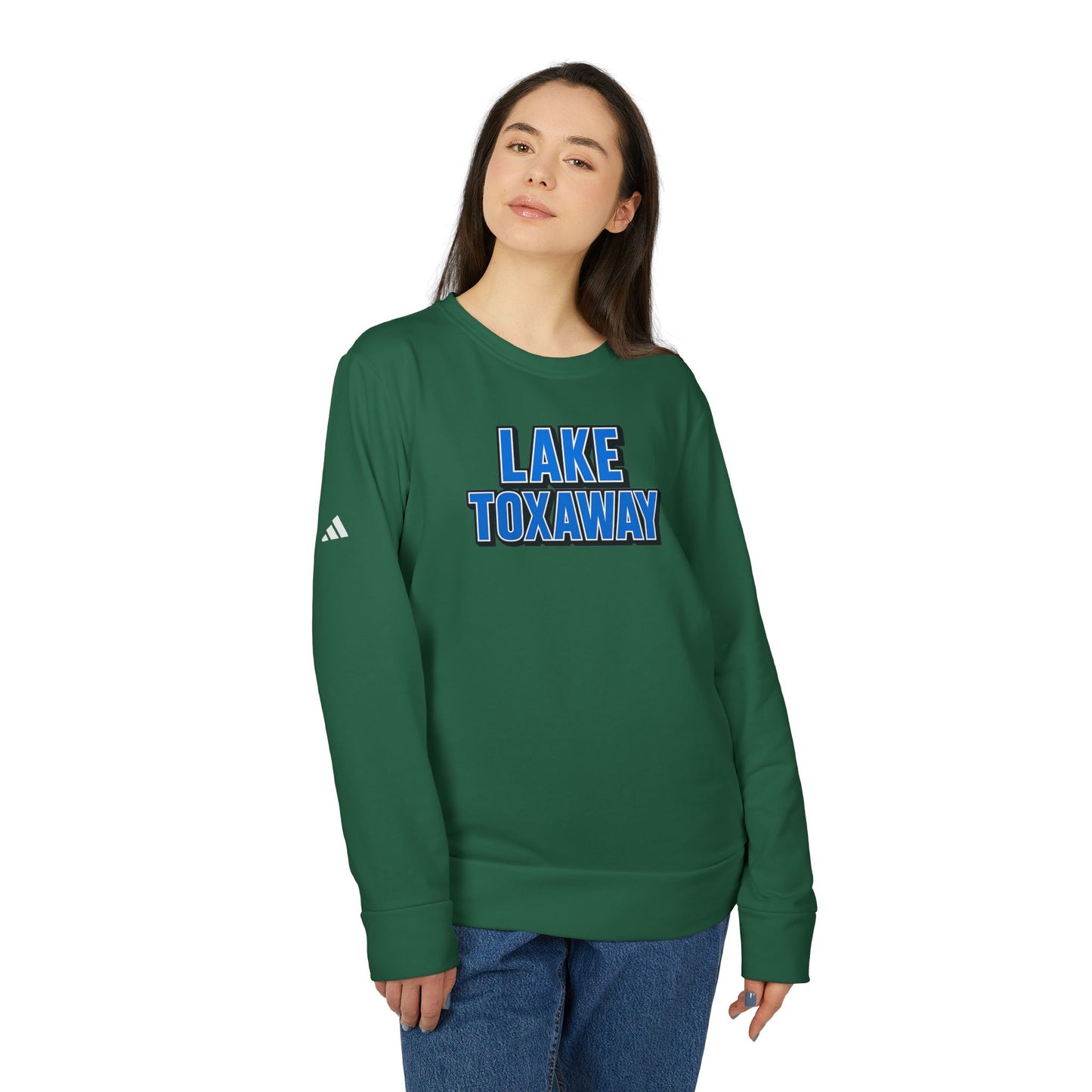 Lake Toxaway Adidas Unisex Fleece Crewneck Sweatshirt