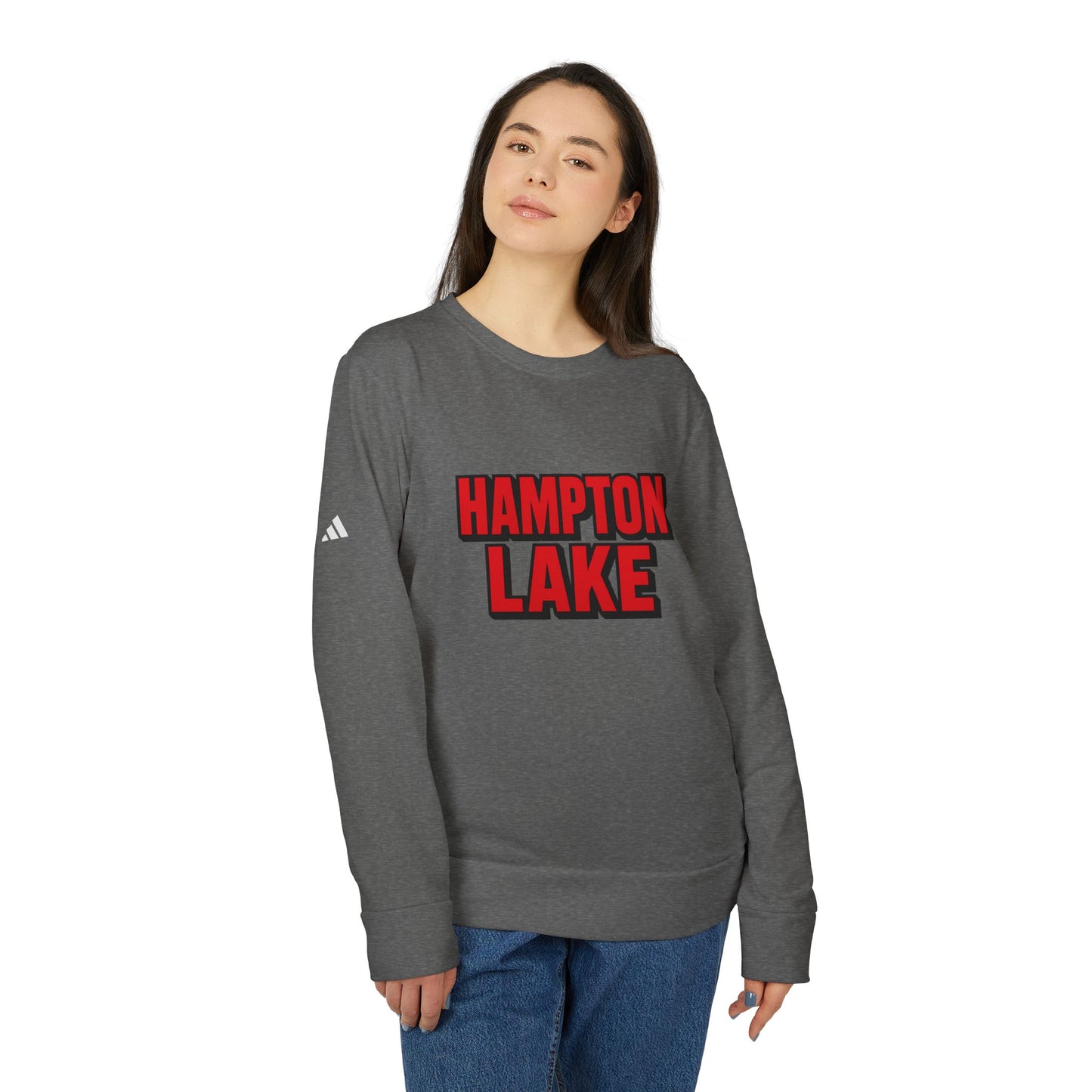Hampton Lake Adidas Unisex Fleece Crewneck Sweatshirt
