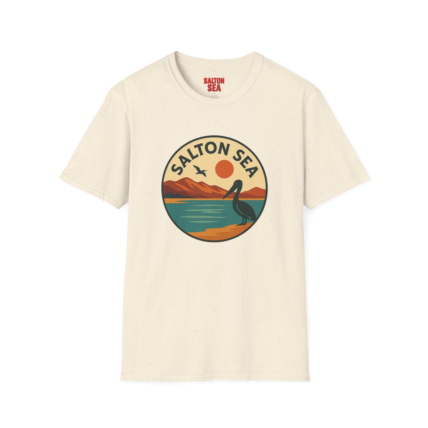 Salton Sea Nature Unisex Softstyle T-Shirt | Eco-Friendly Gift, Outdoor Adventure Shirt, Nature Lover Tee, Vintage Lake Apparel, [...]