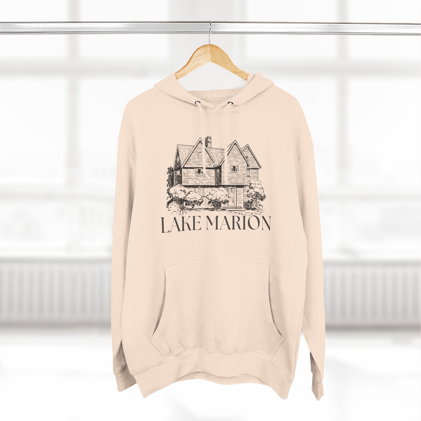 Lake Marion Hoodie, Great for Beach Trips, Lake Days, Gift for Summer Lovers, Casual Wear, Travel Essential