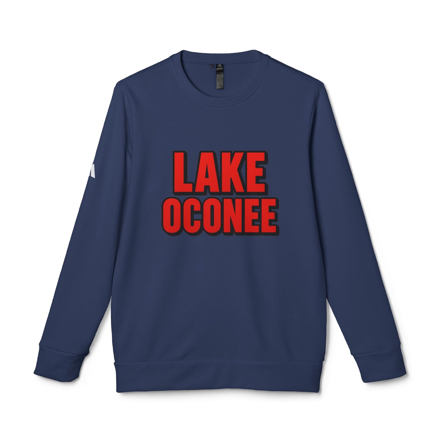 Lake Oconee Fleece Sweatshirt, Cozy Crewneck, Unisex Athletic Apparel, Perfect Gift for Travelers, Lake Lovers, Casual Outfit