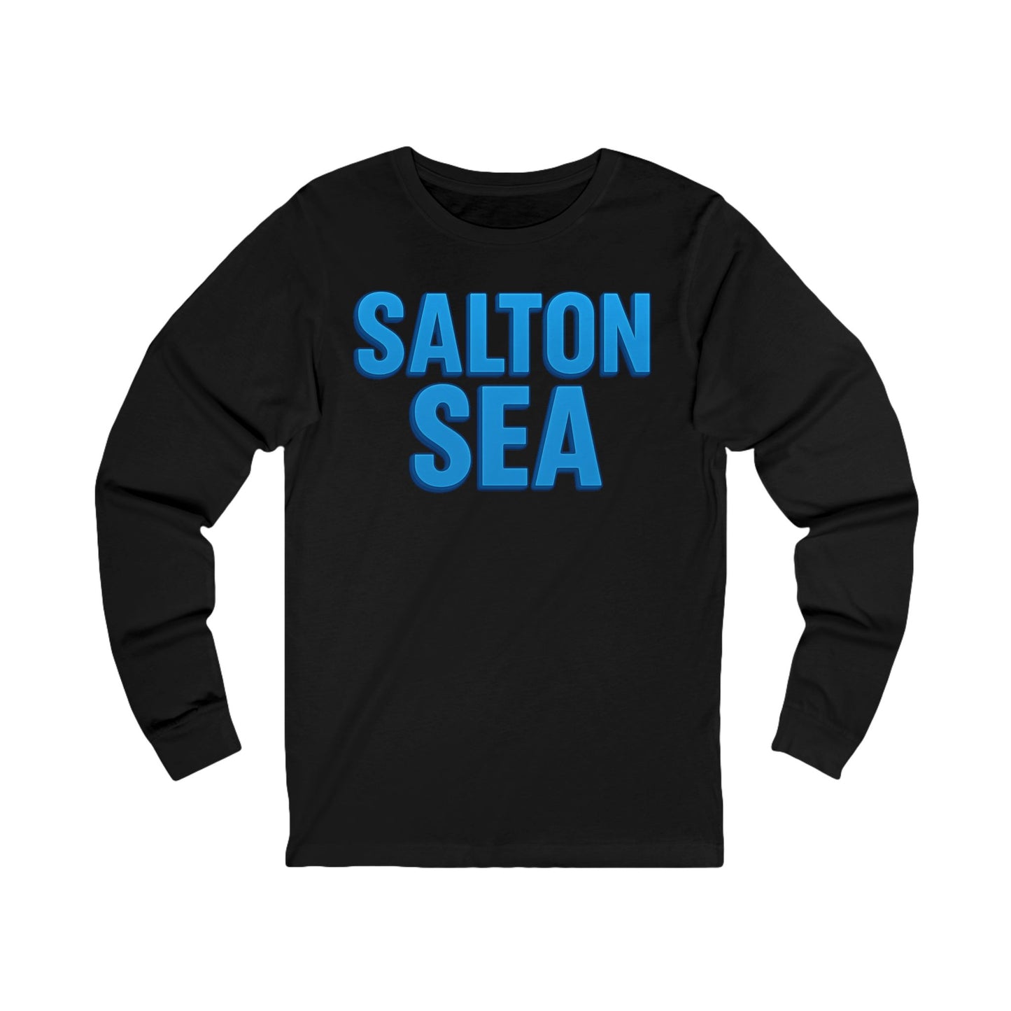Salton Sea Long Sleeve Tee, Cozy Unisex Shirt for Outdoor Lovers, Perfect for Lake Days, Casual Wear, Gift Idea