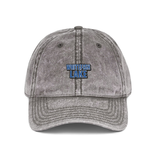 Whitefish Lake Vintage Cap (Embroidery)