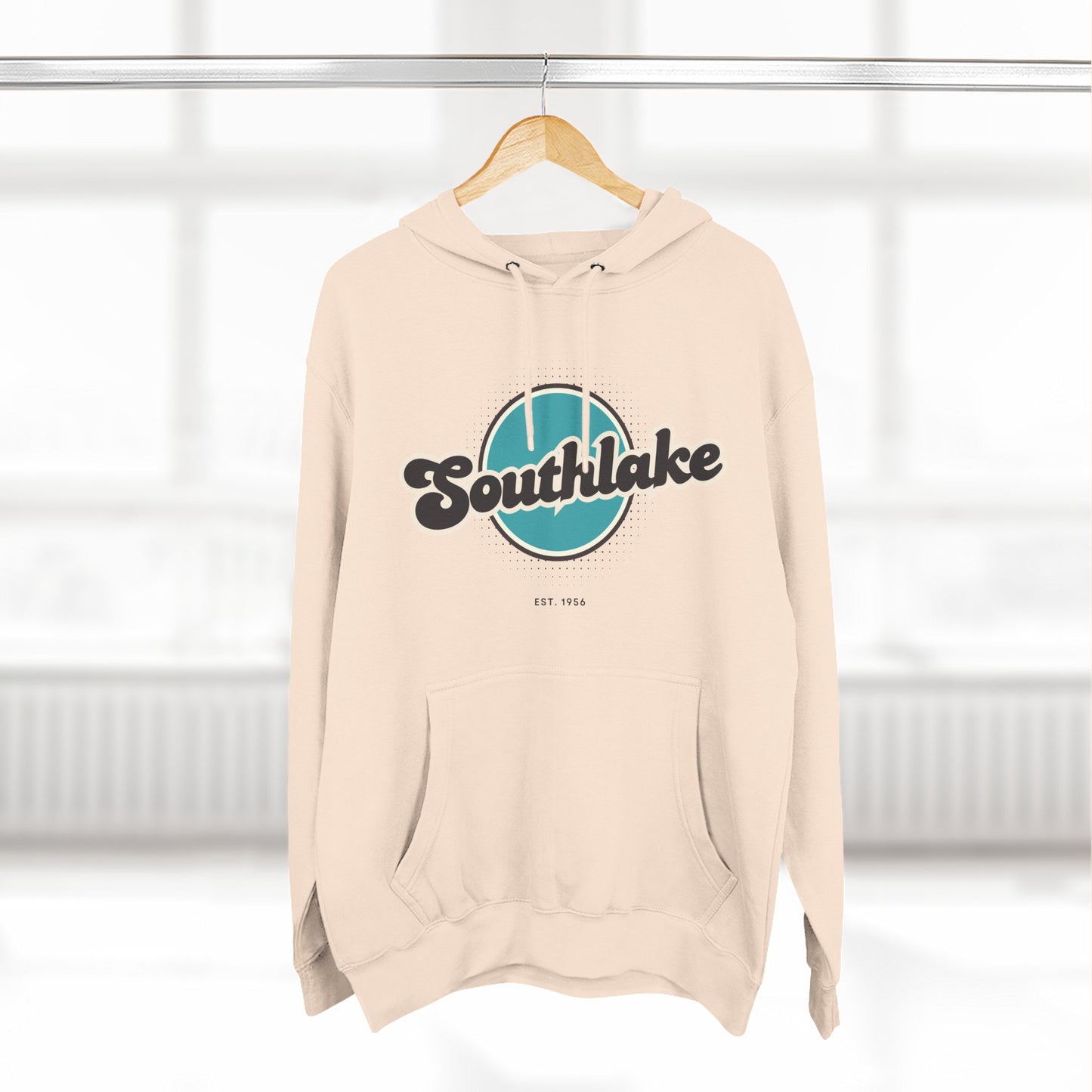 Southlake Retro Vibe Hoodie for Casual Days, Streetwear, Unisex Gift, Cozy Layering Apparel