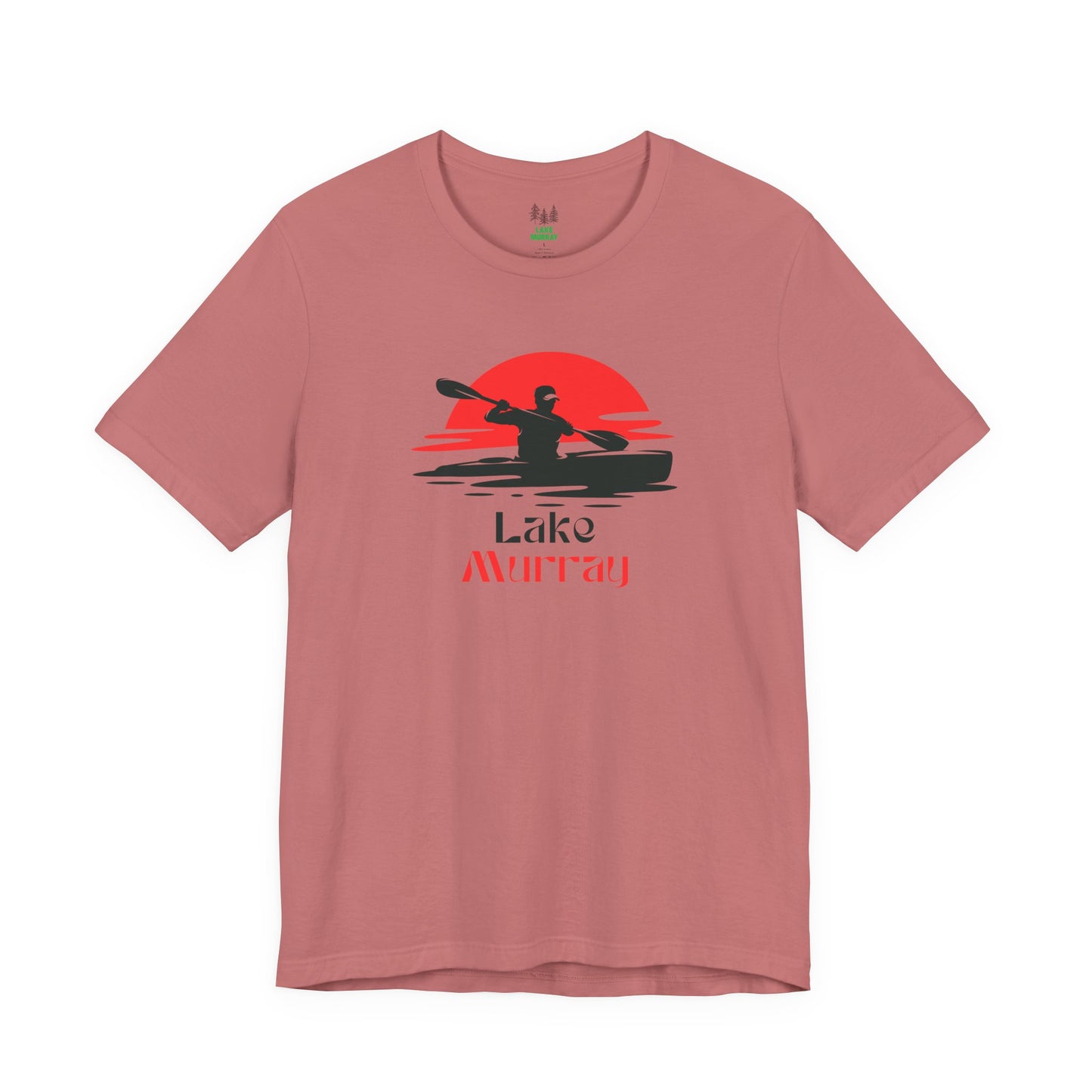 Lake Murray Tee - Kayaking Graphic Unisex Jersey Short Sleeve Shirt, Outdoor Adventure Gift, Summer Vibes, Lake Lover Apparel