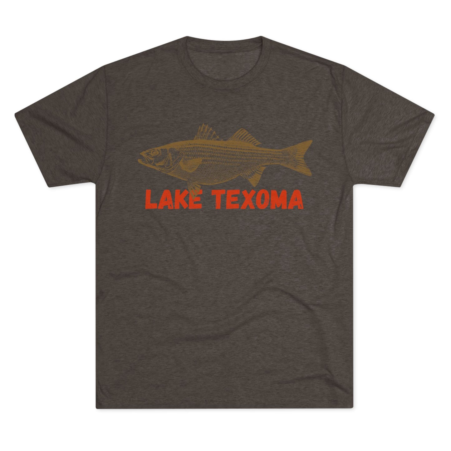 Lake Texoma Fishing Tee, Unisex Crew Neck Shirt, Summer Lake Apparel, Gift for Fishermen, Outdoor Adventure T-Shirt, Lake House Style