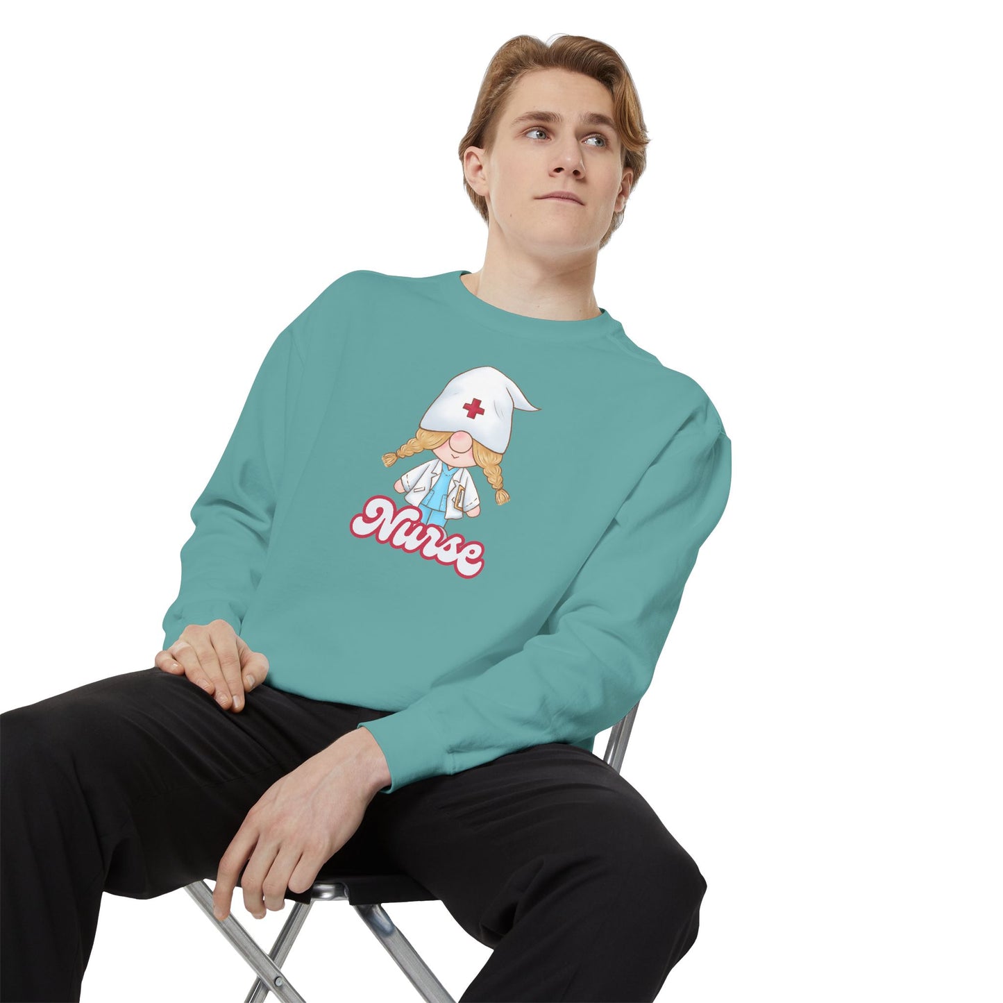 Nurse Sweatshirt, Cozy Gift for Healthcare Workers, Nurse Appreciation, Unique Nurse Shirt, Comfy Hospital Wear, Medical Professional