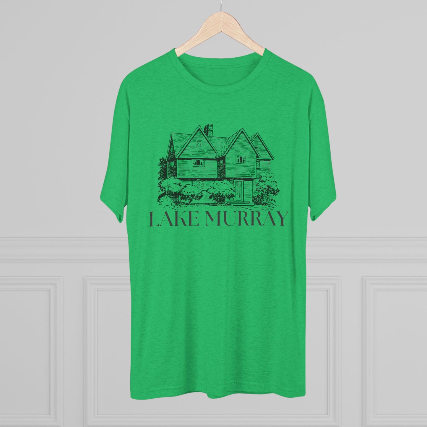 Lake Murray Unisex Tri-Blend Crew Tee, Casual T-Shirt, Summer Apparel, Lake House Shirt, Gift for Friends, Travel Tee