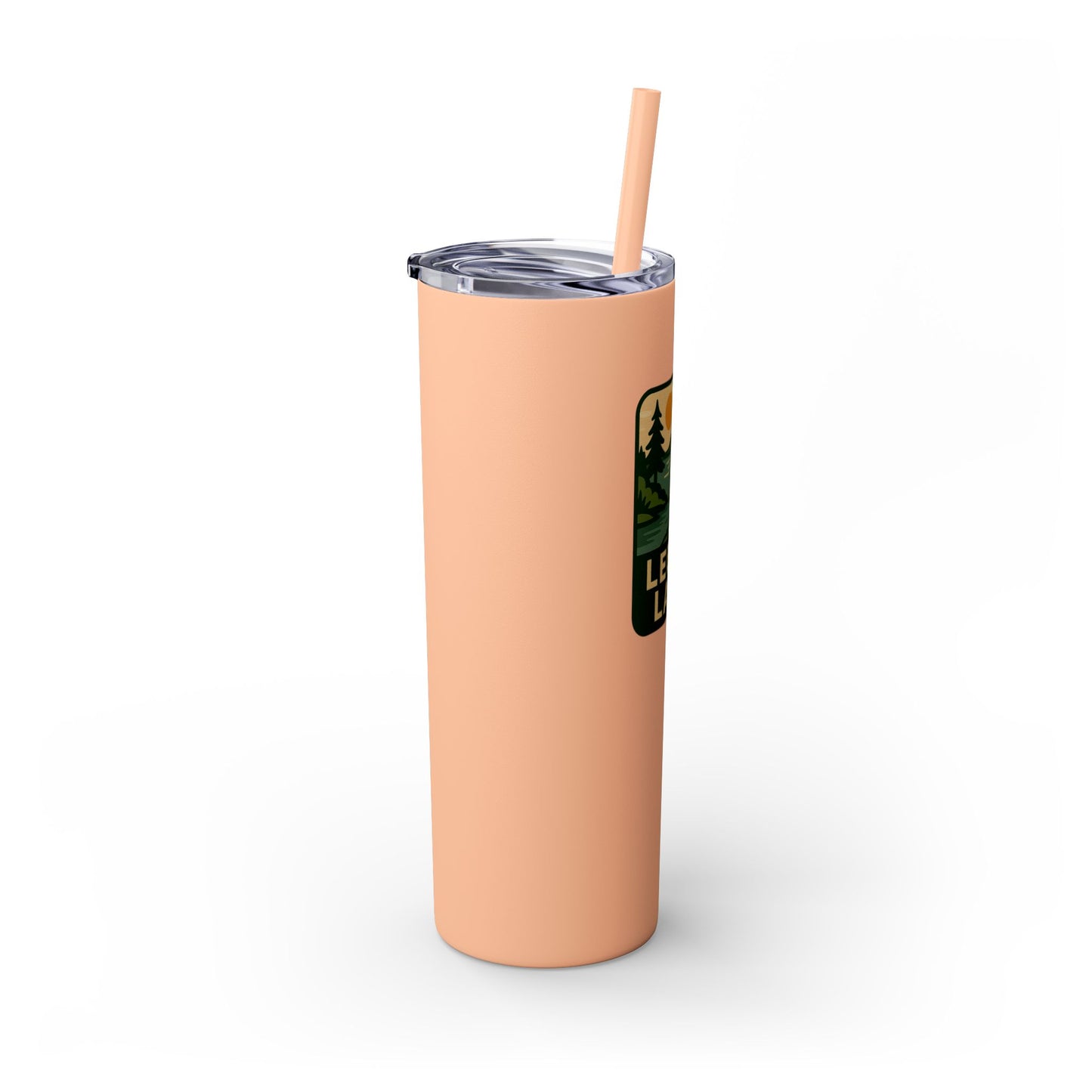 Leech Lake Skinny Tumbler - 20oz Travel Mug, Eco-Friendly Drinkware for Adventurers, Ideal for Camping, Picnics, and Daily Hydration