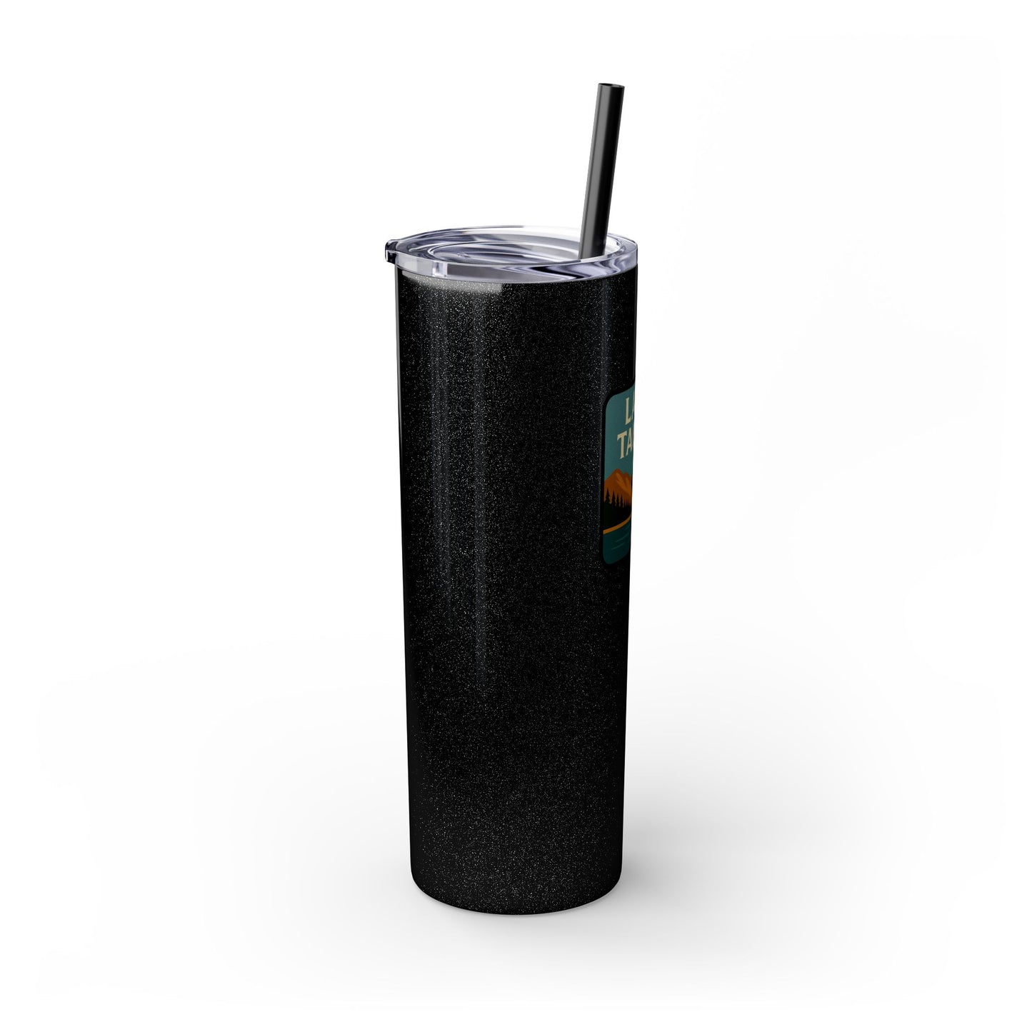 Lake Tahoe Skinny Tumbler - 20oz Travel Mug, Eco-Friendly Drinkware for Adventurers, Ideal for Camping, Picnics, and Daily Hydration
