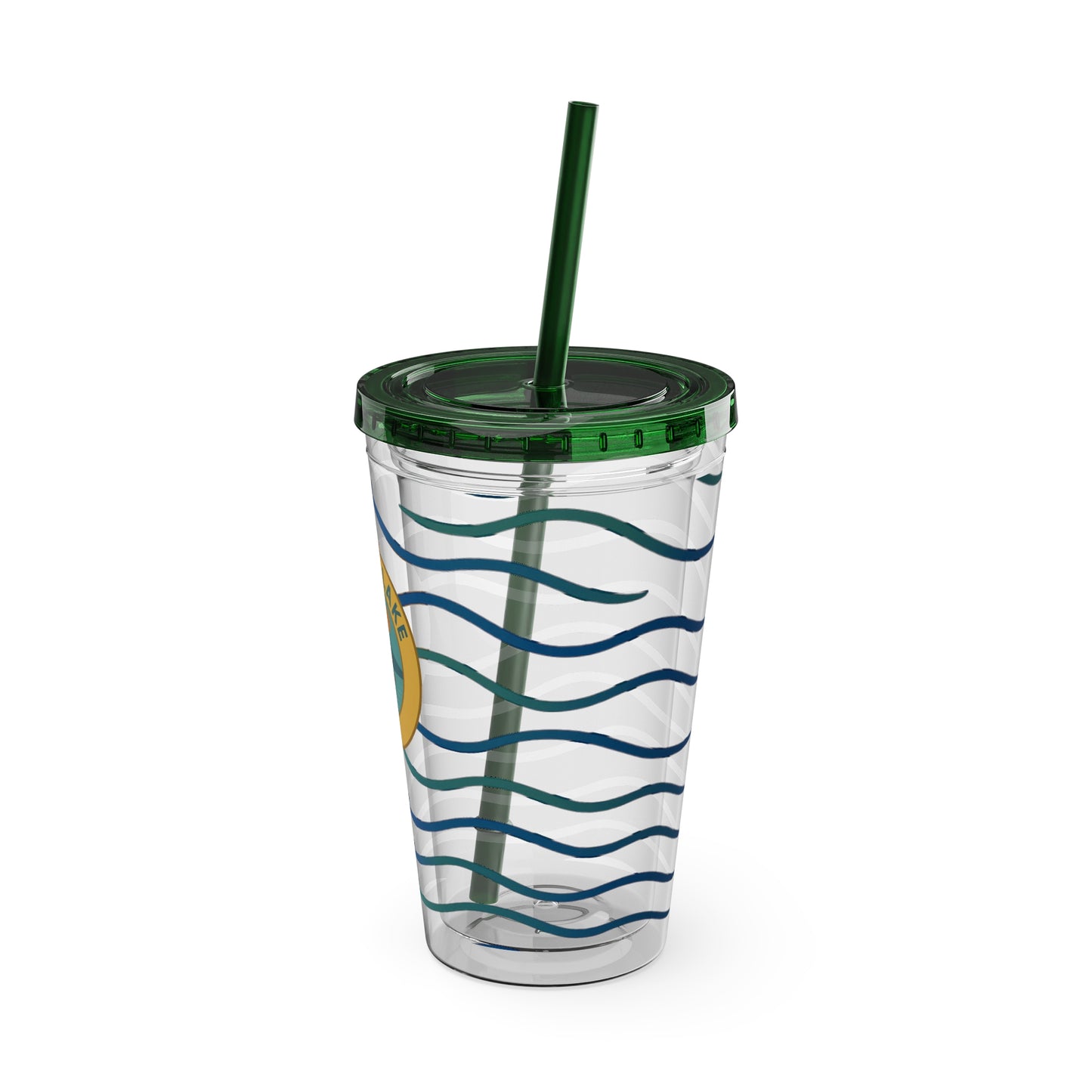 Sunsplash Tumbler, 16oz Clear Drink Cup for Outdoor Adventures, Customizable Travel Mug, Perfect for Summer Fun, Eco-Friendly Beverage [...]