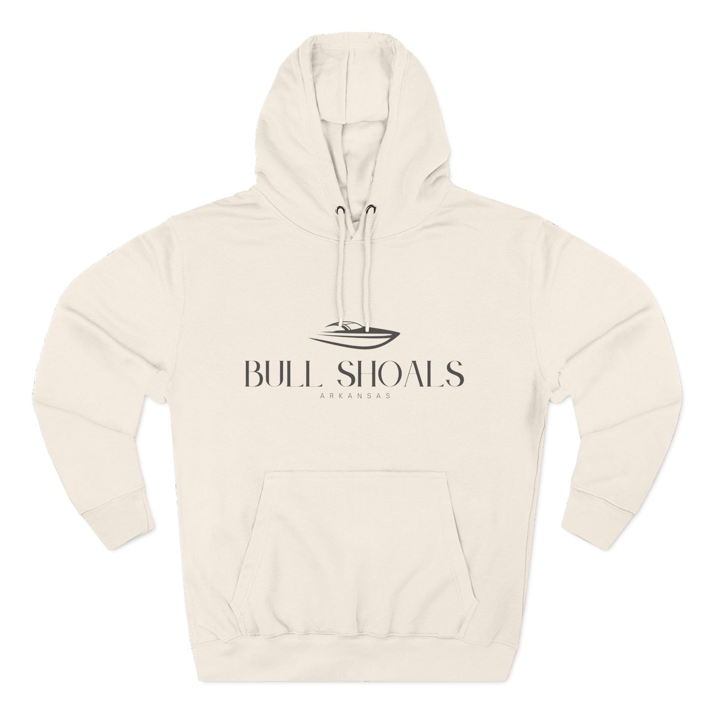 Bull Shoals Stylish Three-Panel Fleece Hoodie for Cozy Days, Casual Wear, Warm Layering, Gift for Him or Her