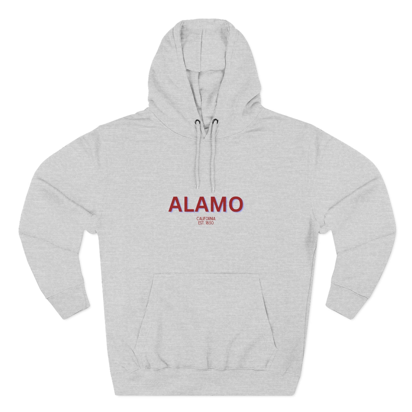 Alamo Fleece Hoodie, Casual Sweatshirt, Cozy Layering Piece, Perfect Gift for All Occasions, Stylish Streetwear