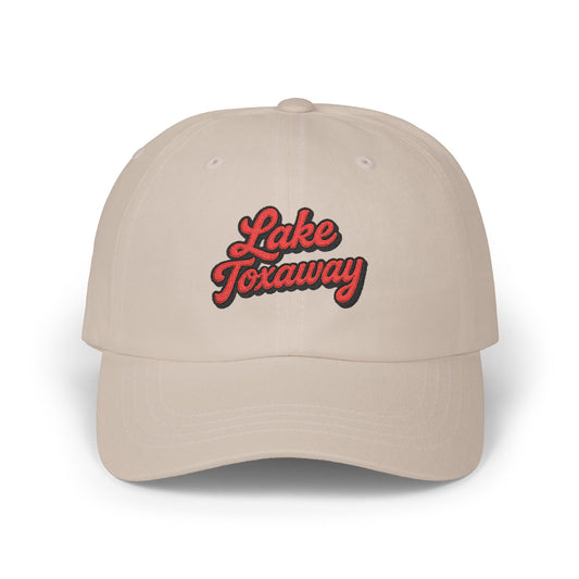 Lake Toxaway Stylish Dad Cap, Casual Summer Hat, Outdoor Accessory, Gift for Father's Day, Boating Trip Gear, Everyday Wear
