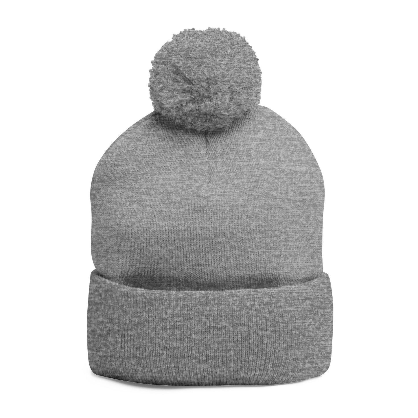 Squam Lake Pom-Pom Knit Cap (Embroidery)