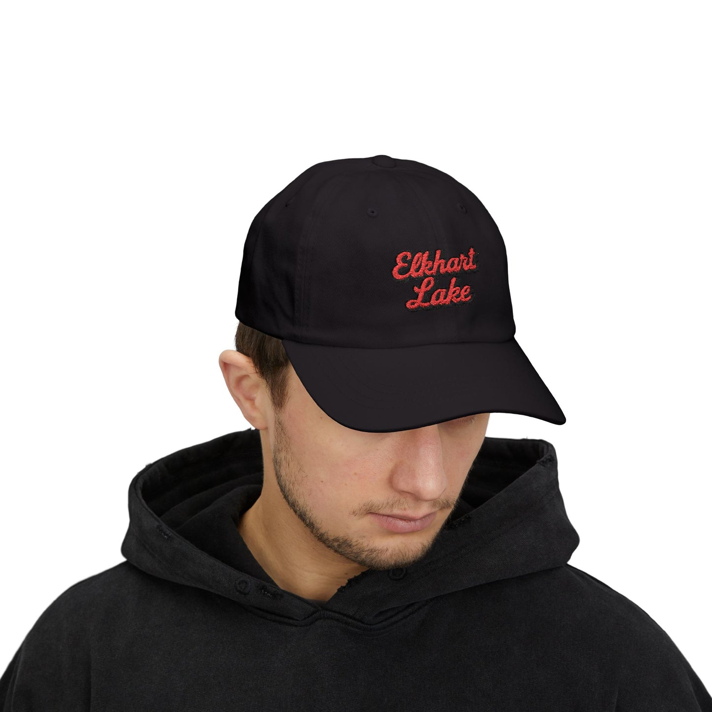 Elkhart Lake Stylish Dad Cap, Casual Summer Hat, Outdoor Accessory, Gift for Father's Day, Boating Trip Gear, Everyday Wear