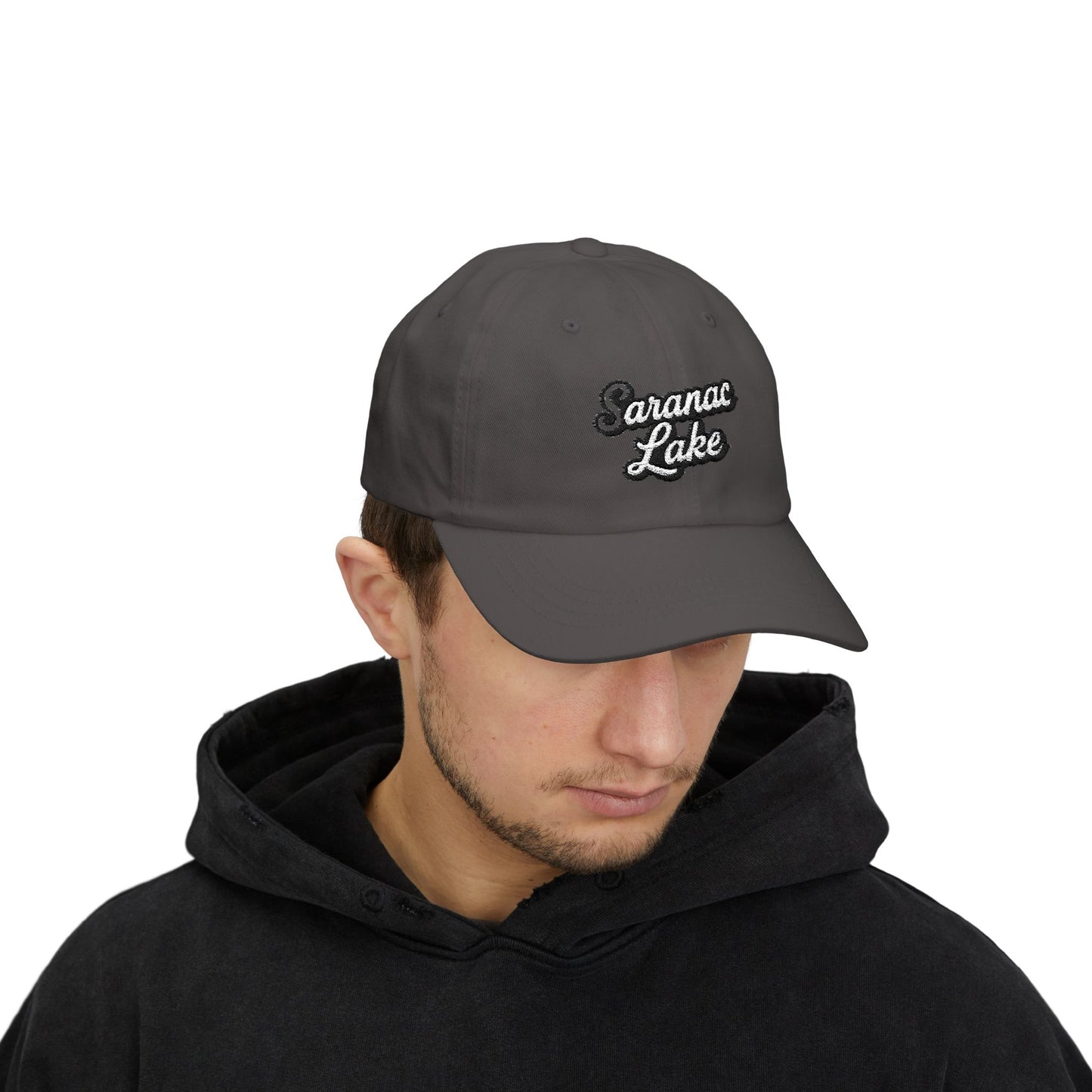 Saranac Lake Stylish Dad Cap, Casual Summer Hat, Outdoor Accessory, Gift for Father's Day, Boating Trip Gear, Everyday Wear