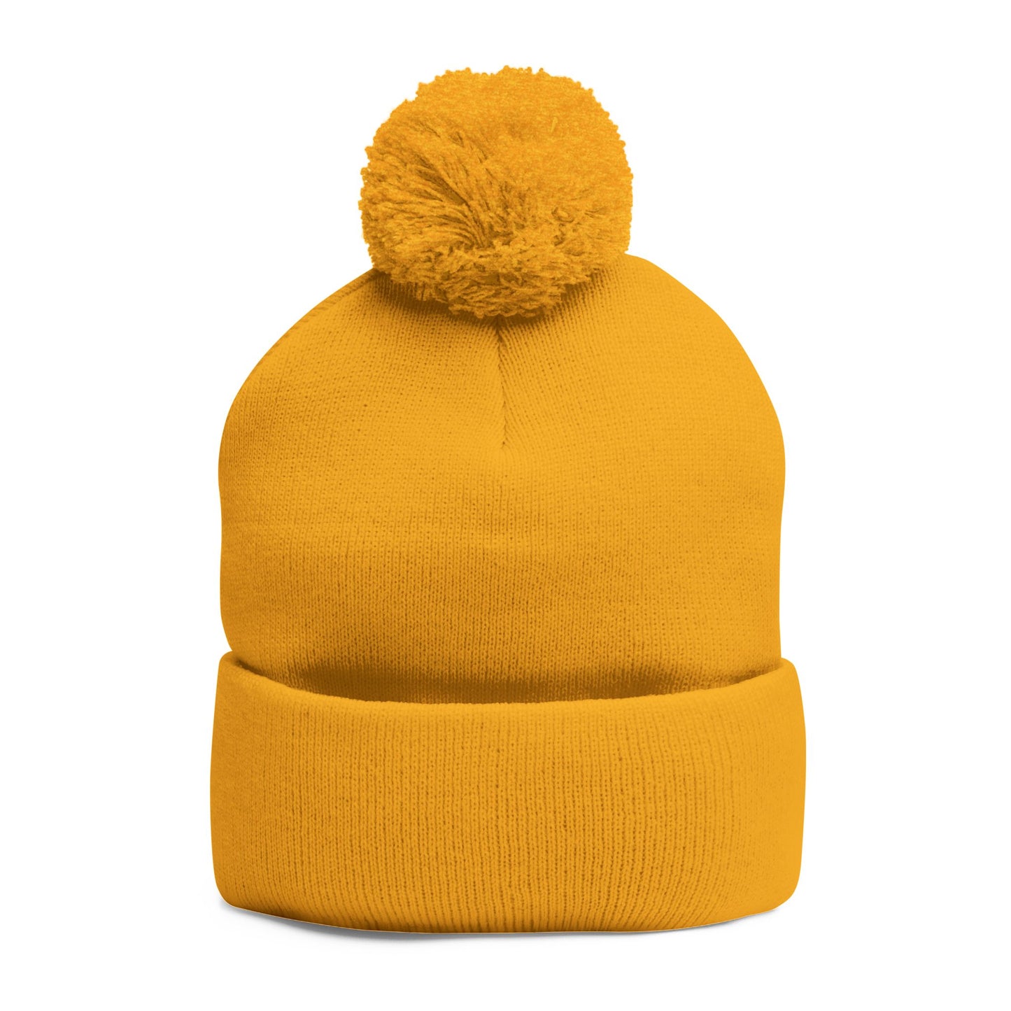 Squam Lake Pom-Pom Knit Cap (Embroidery)