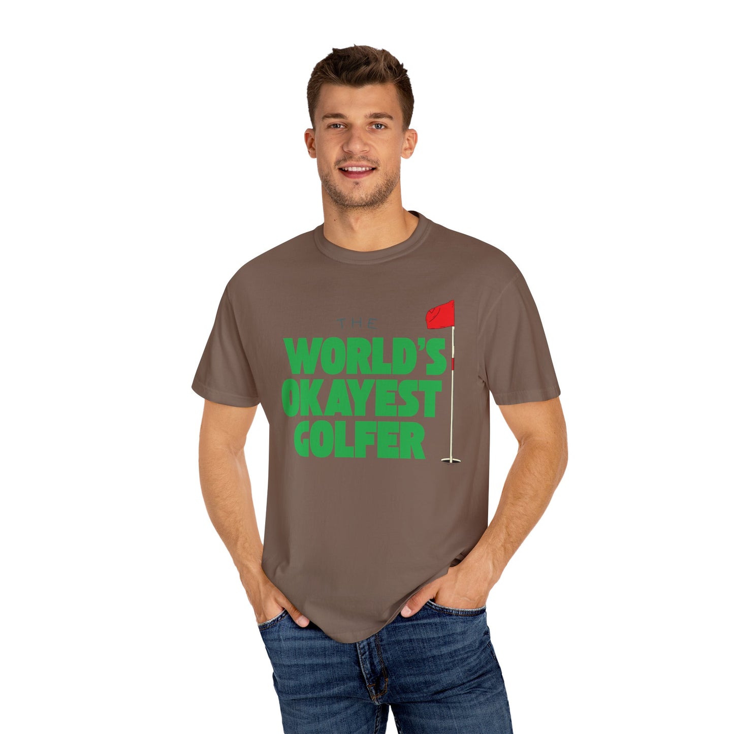 World's Okayest Golfer T-Shirt, Funny Golf Gift, Unisex Tee, Sports Apparel, Father's Day Gift, Golfer Humor