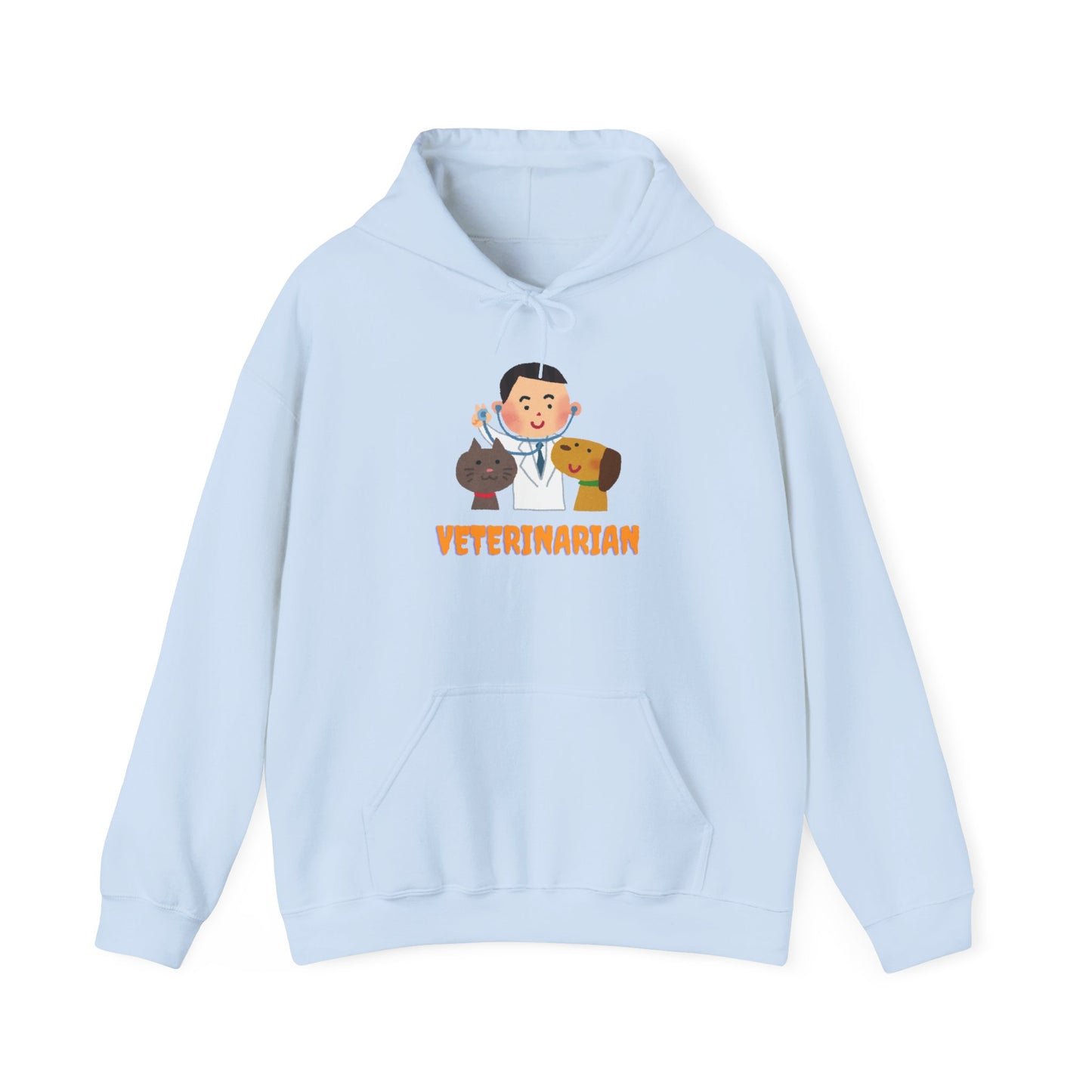 Veterinarian Hooded Sweatshirt, Animal Lover Gift, Cute Vet Apparel, Pet Owner Hoodie, Perfect for Birthdays, Animal Shelter Support