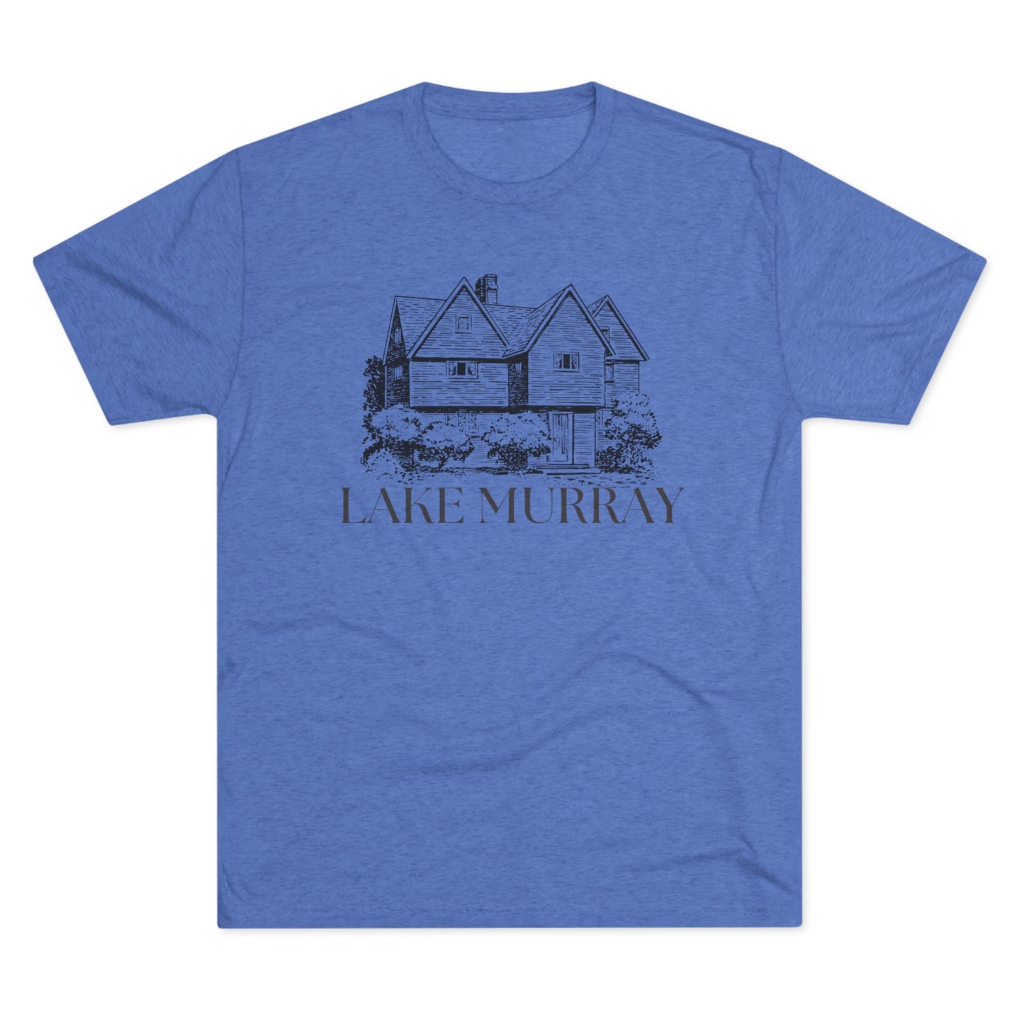 Lake Murray Unisex Tri-Blend Crew Tee, Casual T-Shirt, Summer Apparel, Lake House Shirt, Gift for Friends, Travel Tee