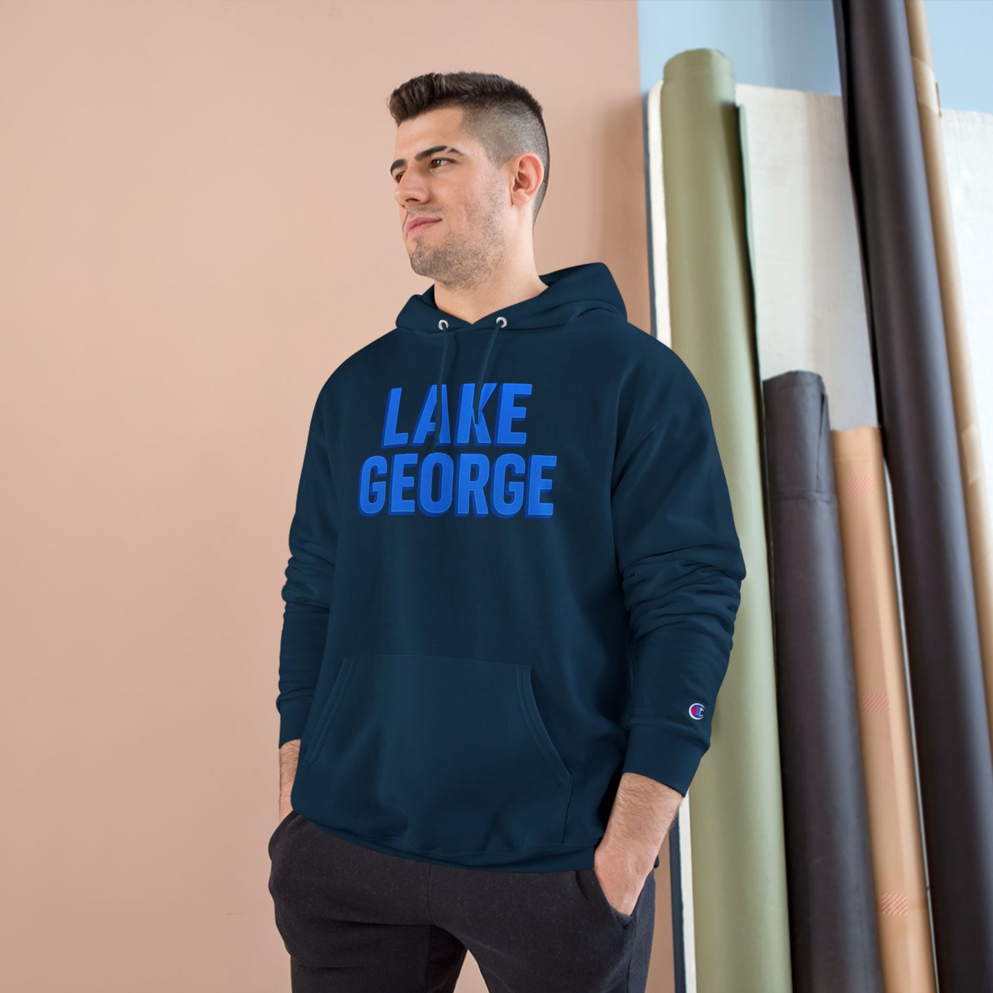 Lake George Cozy Hoodie, Perfect for Outdoor Adventures, Lake Days, Gifts for Nature Lovers, Comfortable Sweatshirt