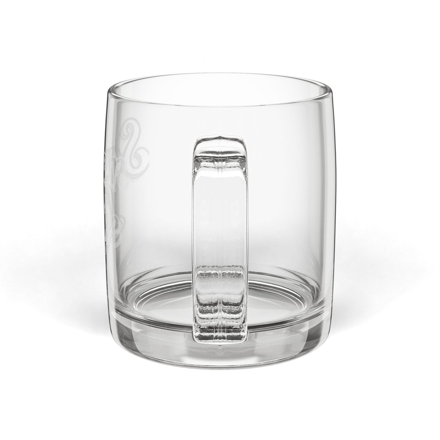 Engraved Coffee Mug - Personalized Glass Cup for Coffee Lovers, Gifts for Birthdays, Weddings, Housewarming, Custom Drinkware