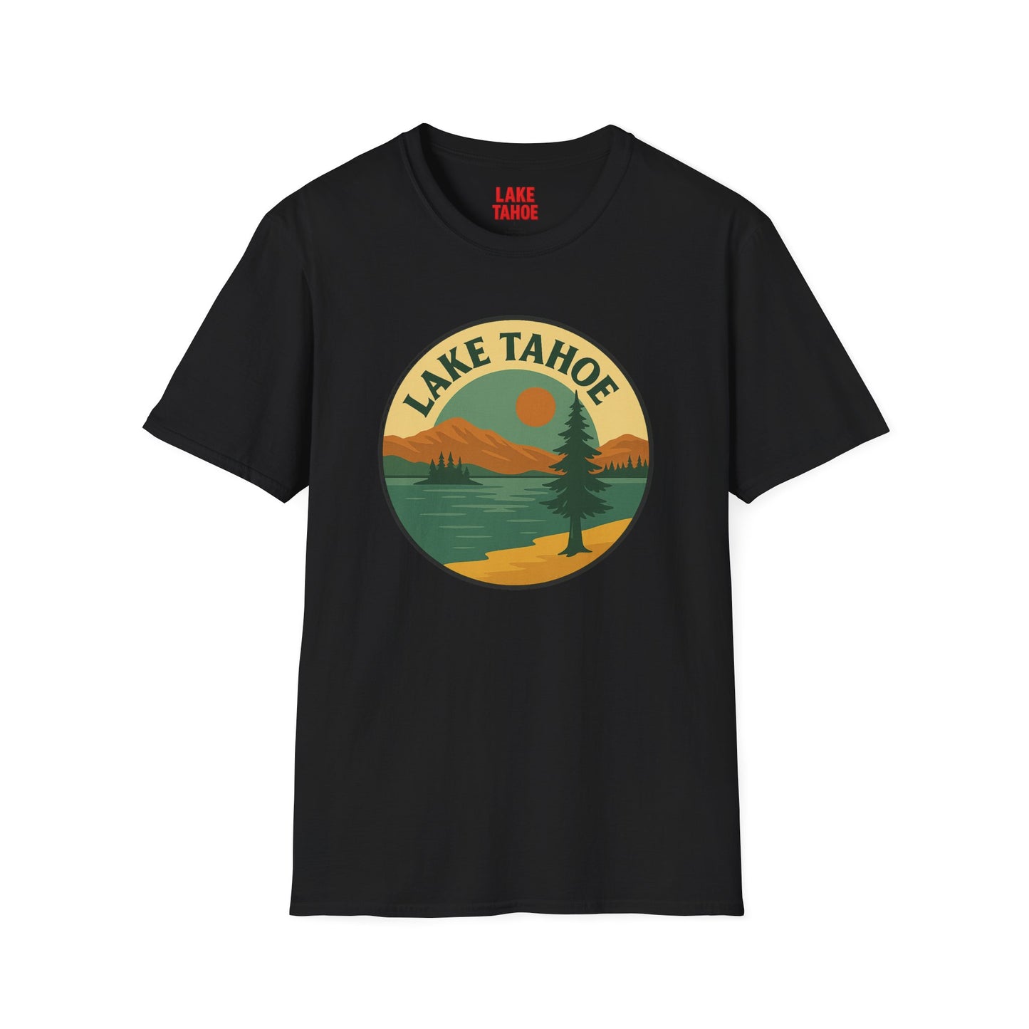 Lake Tahoe Nature Unisex Softstyle T-Shirt | Eco-Friendly Gift, Outdoor Adventure Shirt, Nature Lover Tee, Vintage Lake Apparel, [...]