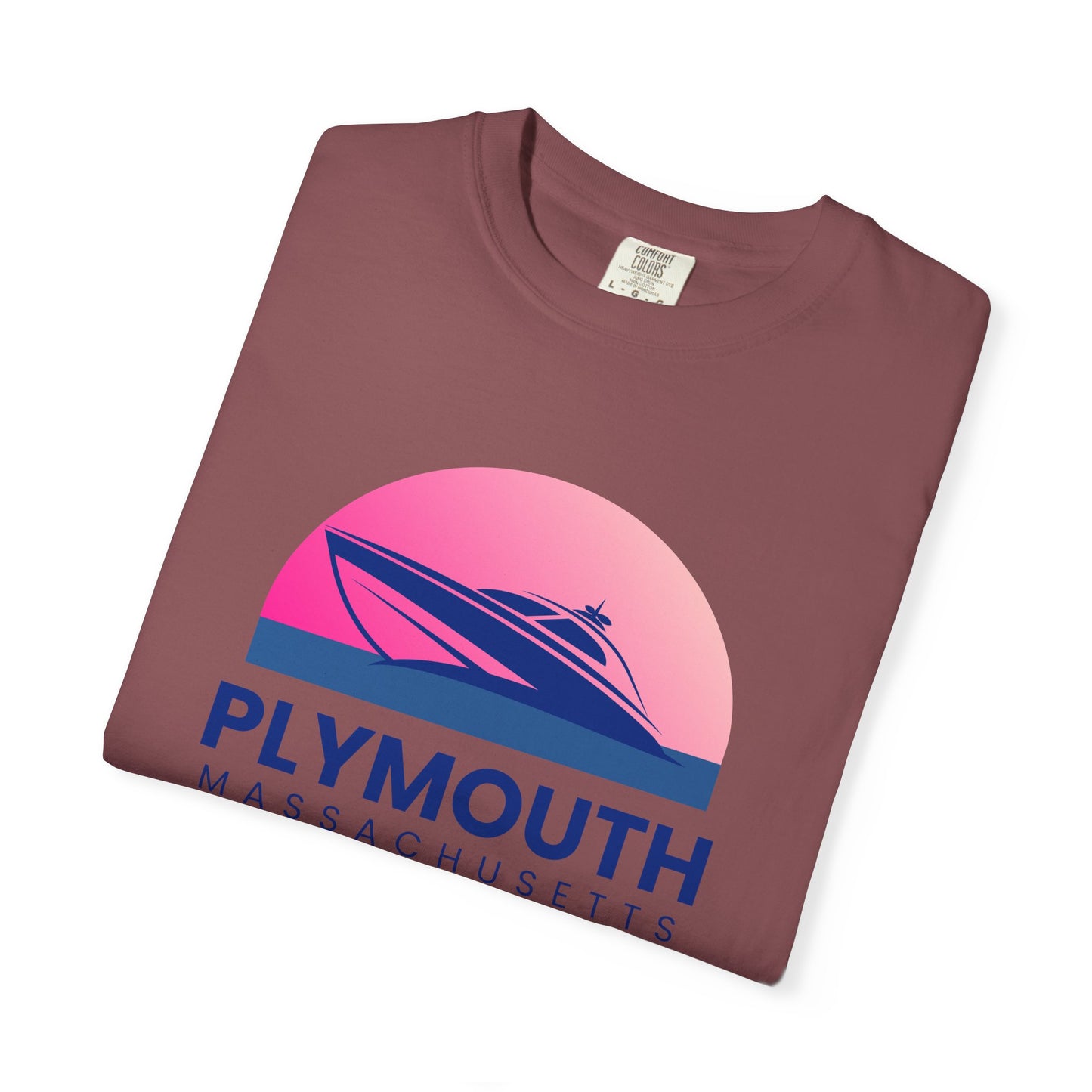 Plymouth Vibes, Unisex T-shirt, Casual Tee, Travel Souvenir, Vacation Top